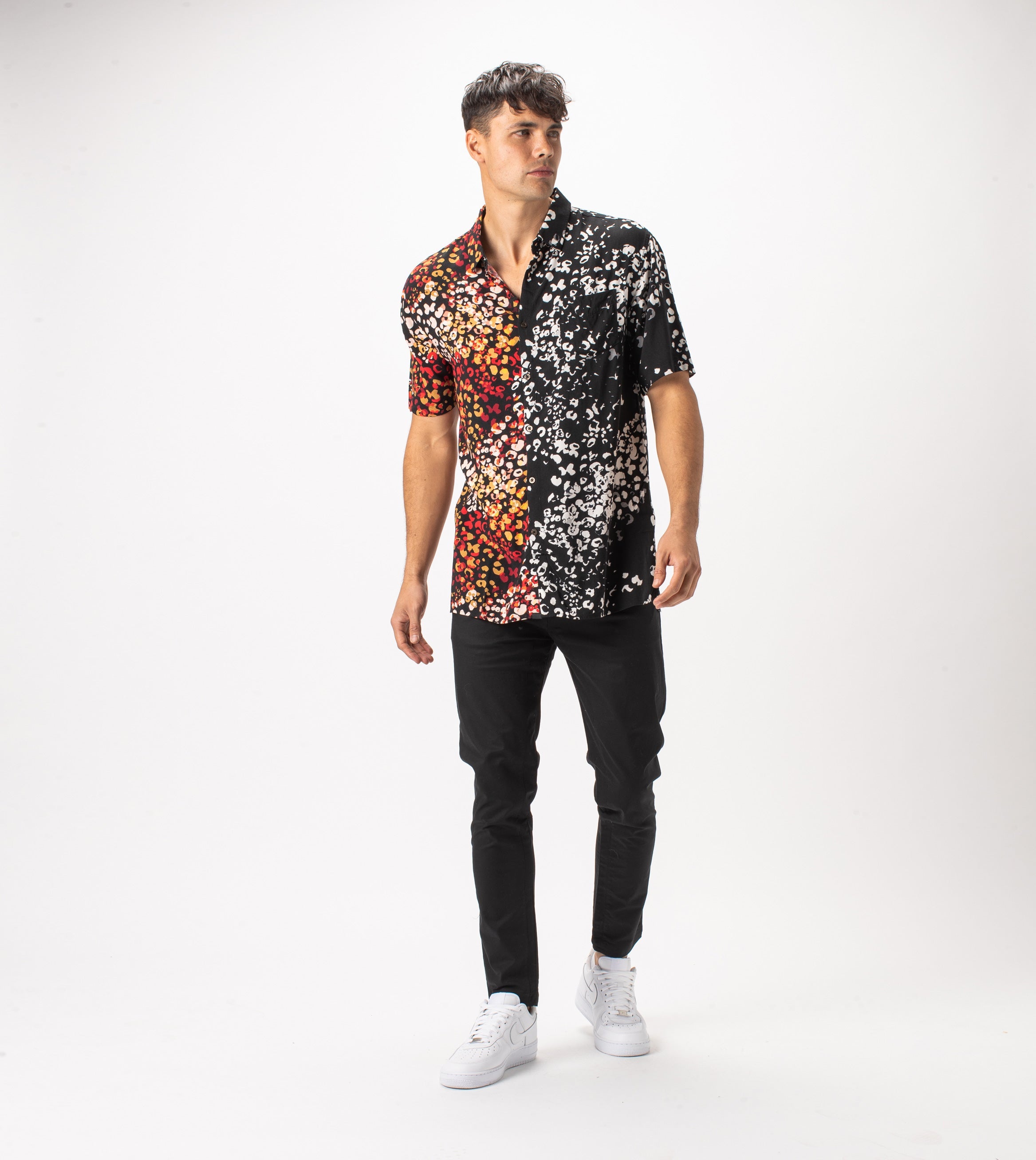 Half/Half SS Shirt Multi