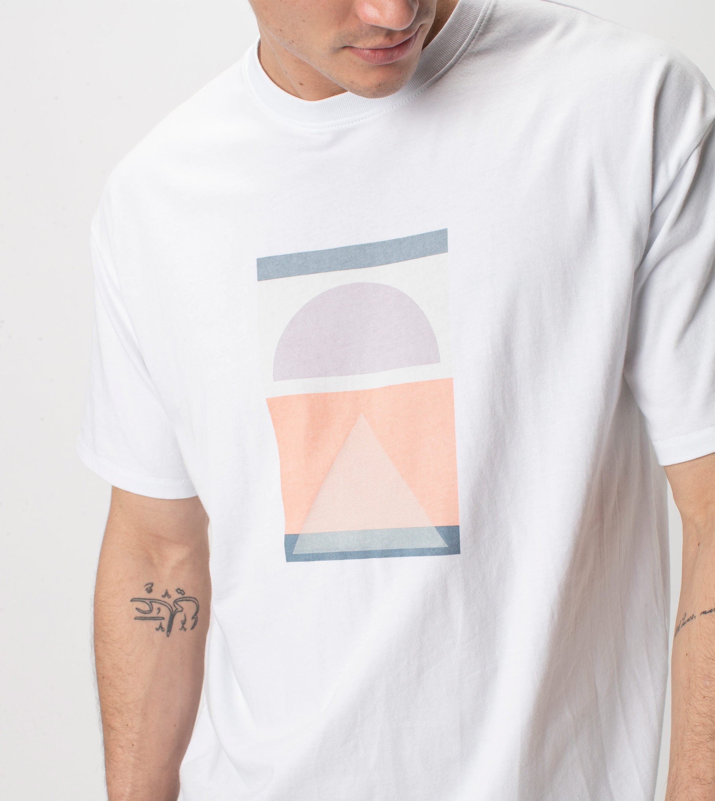 Harvest Box Tee White