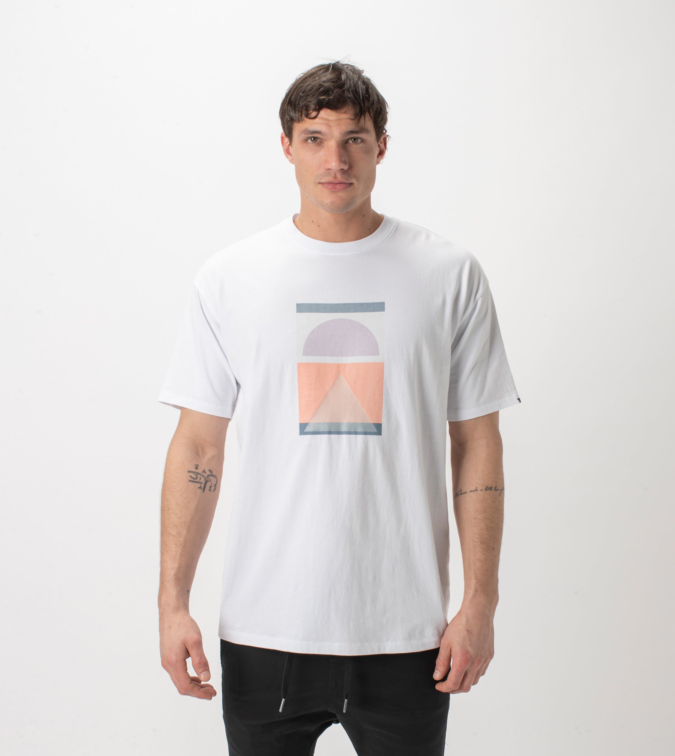 Harvest Box Tee White