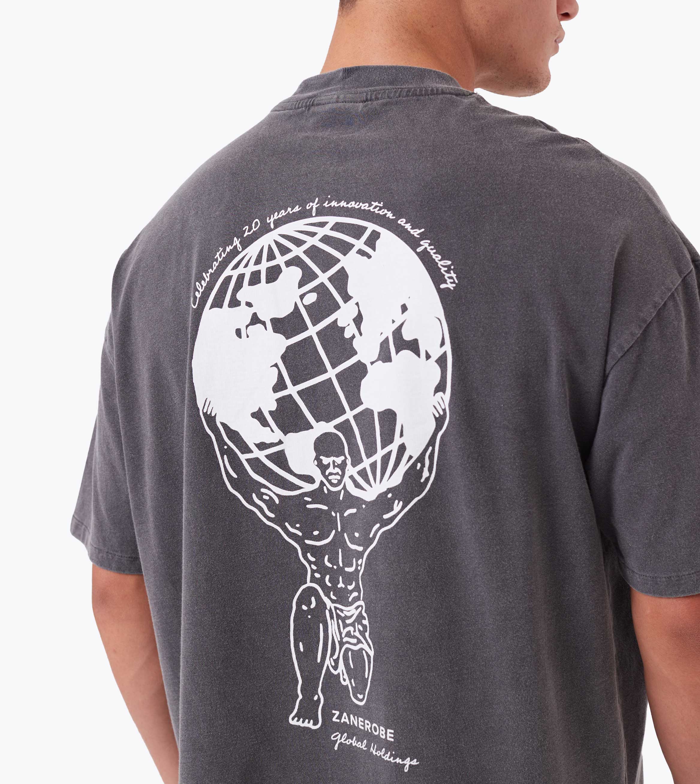 Holdings Box ++ Tee Ash Grey