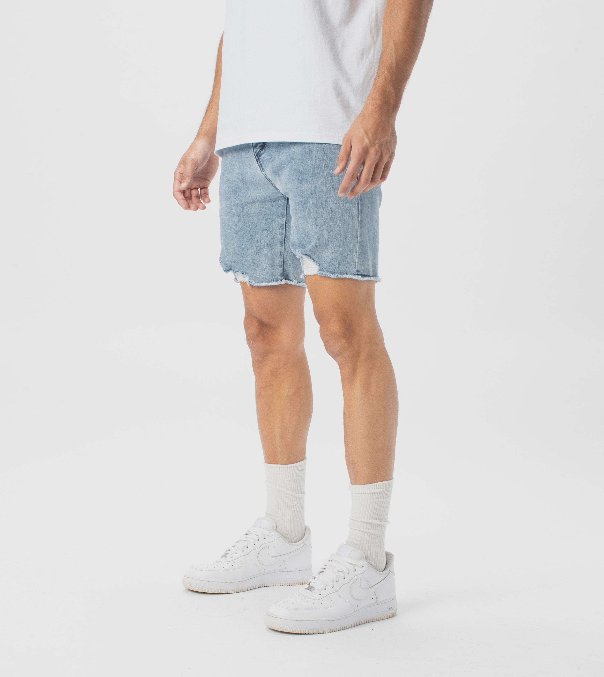 Joe Blow Denim Short Mineral Blue