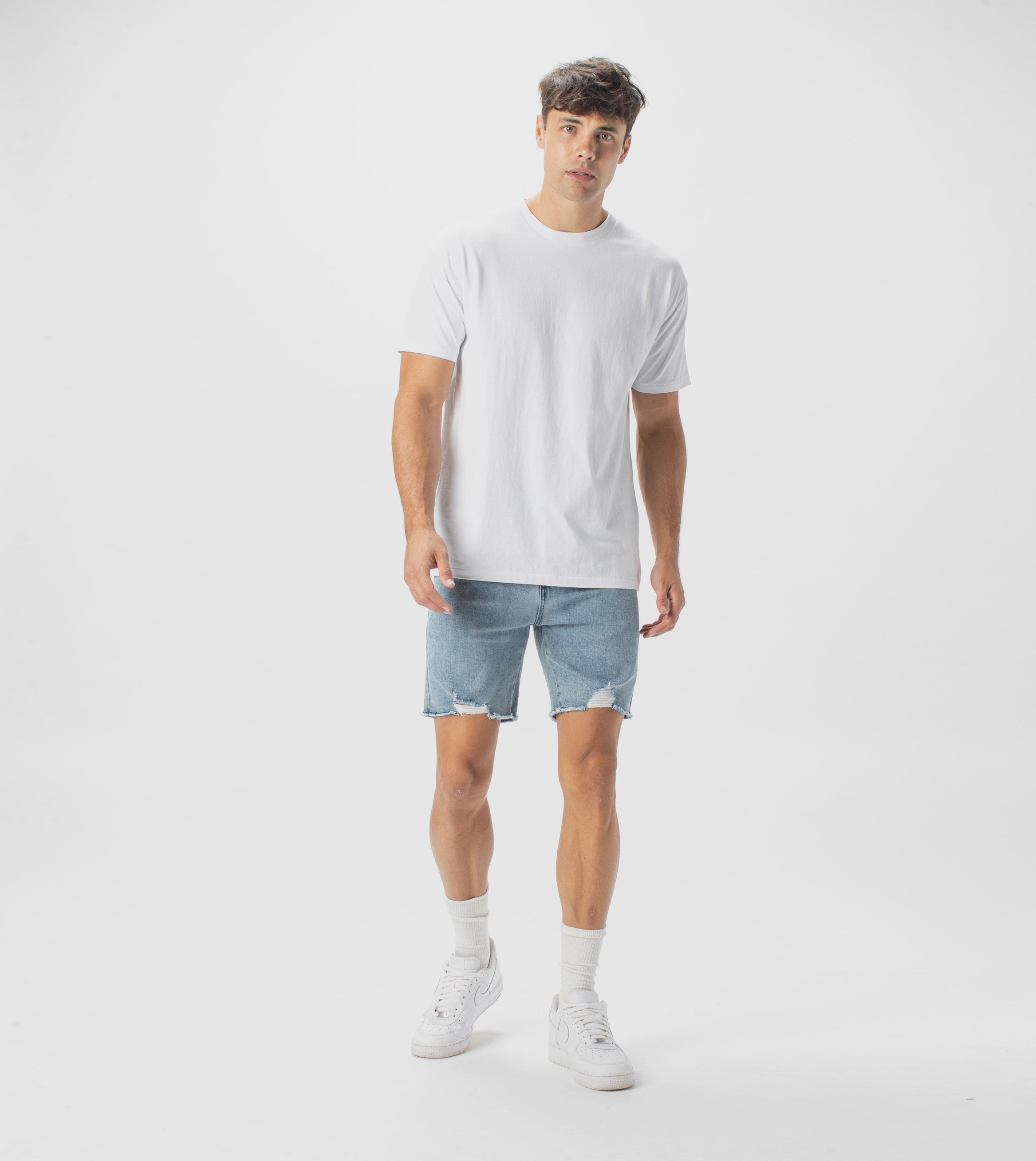 Joe Blow Denim Short Mineral Blue