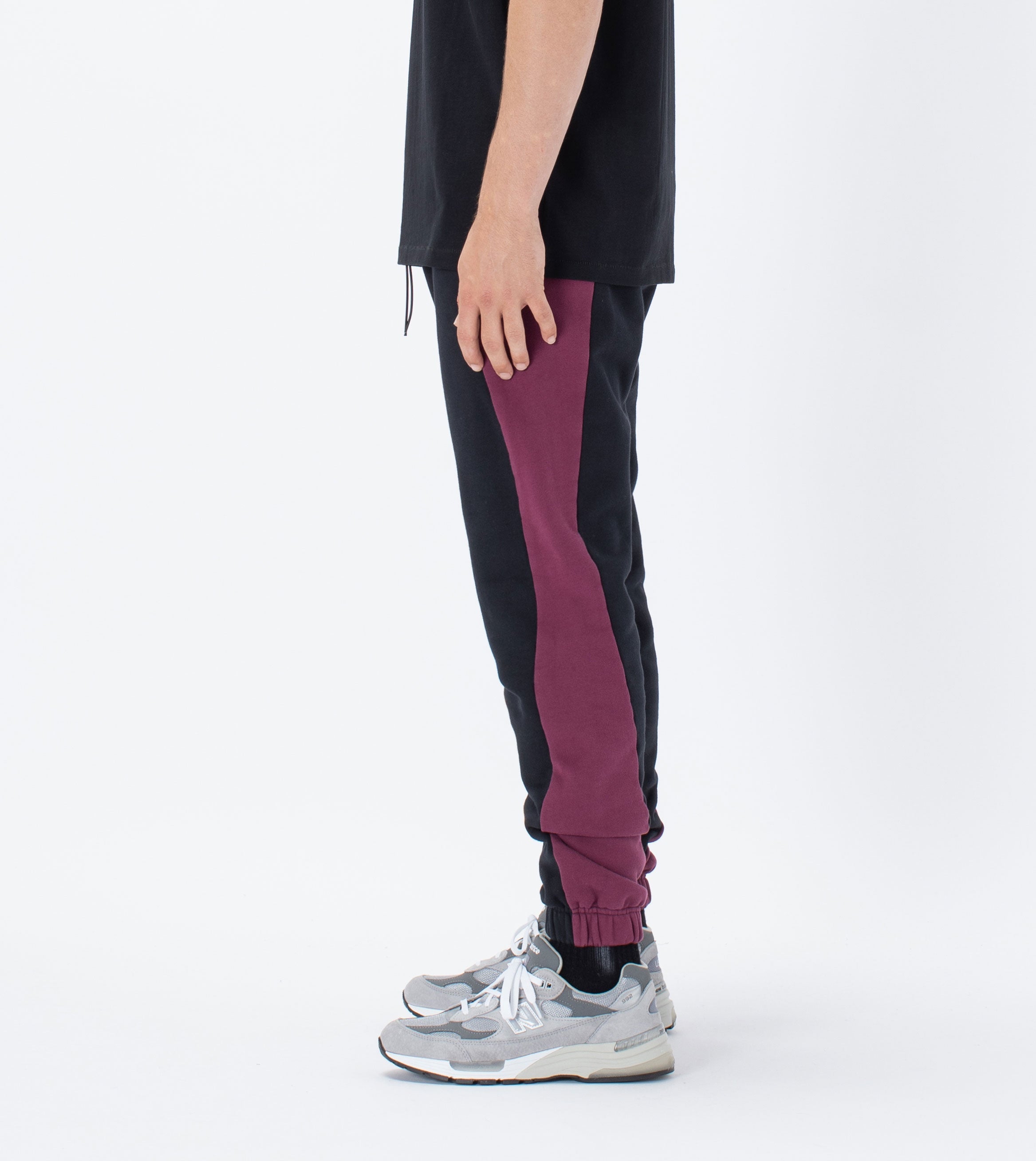 Jumpa Track Jogger Black/Boysenberry