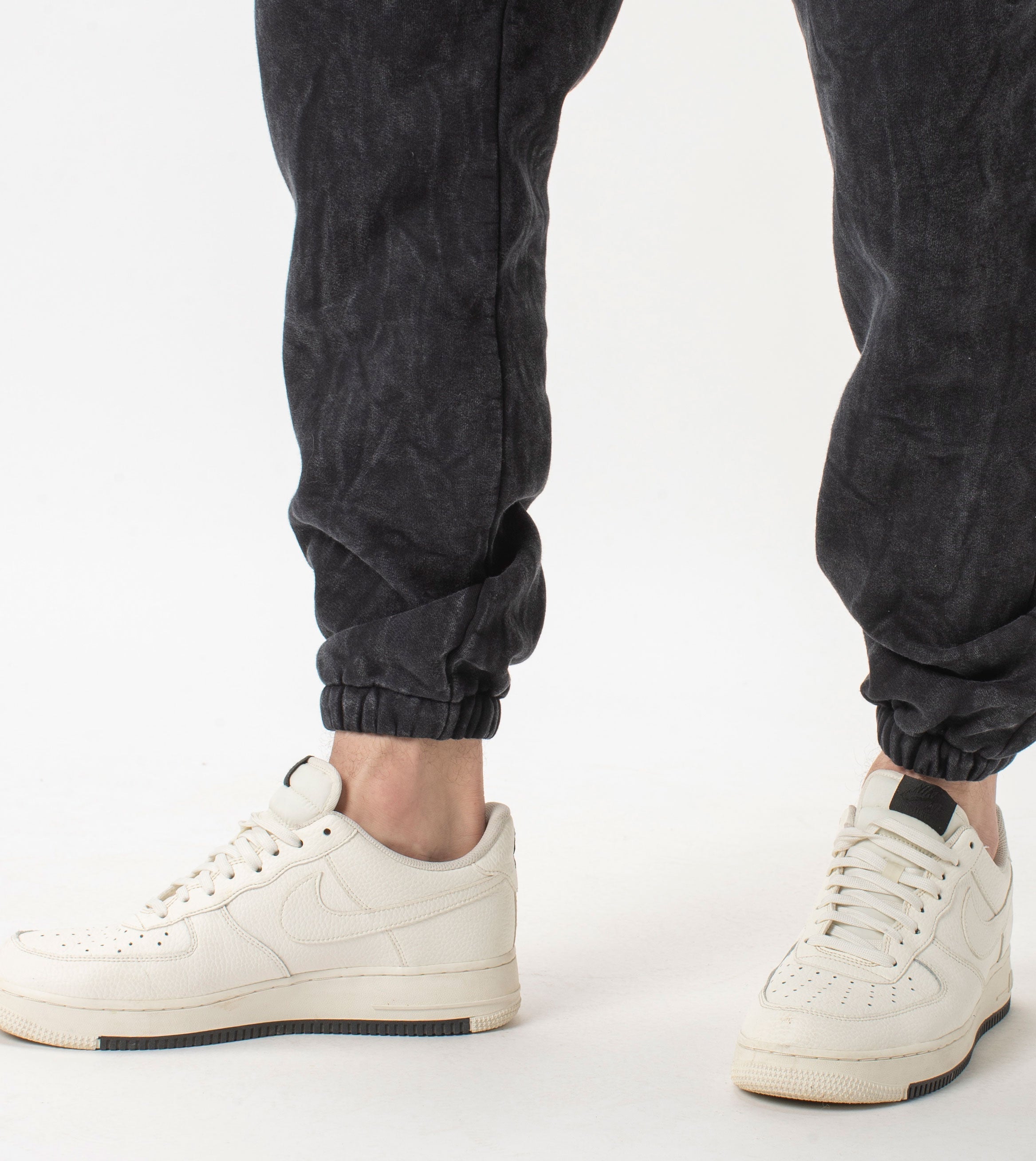 Jumpa Sweat Fleece Jogger Salt Black