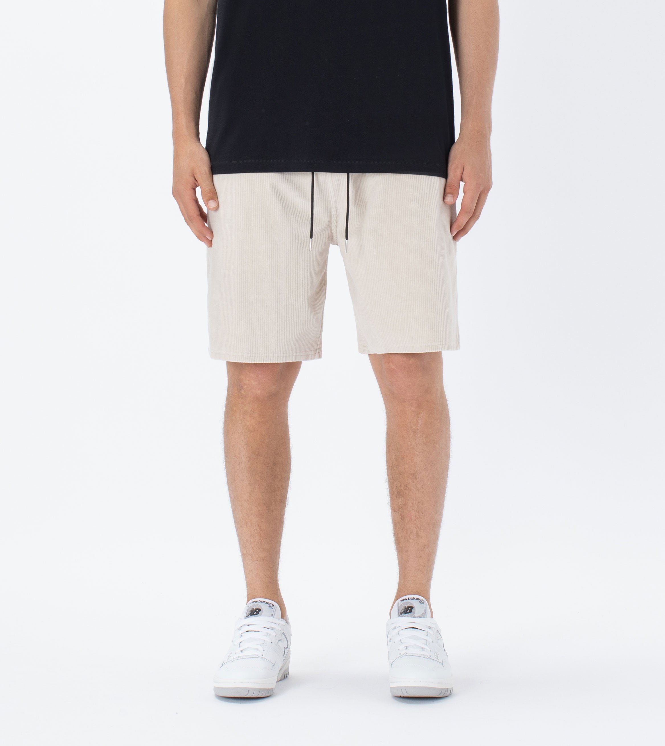 Jumpa Velour Short Beige