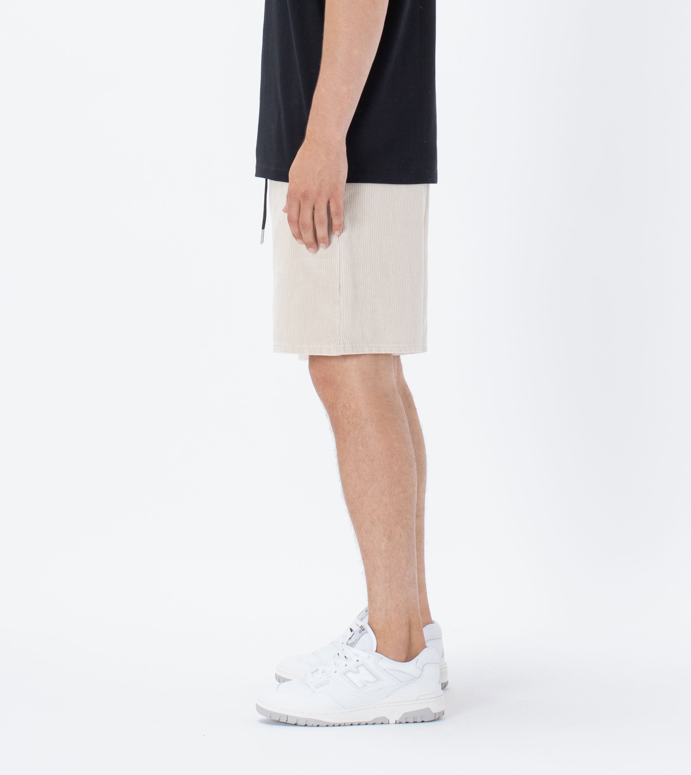 Jumpa Velour Short Beige