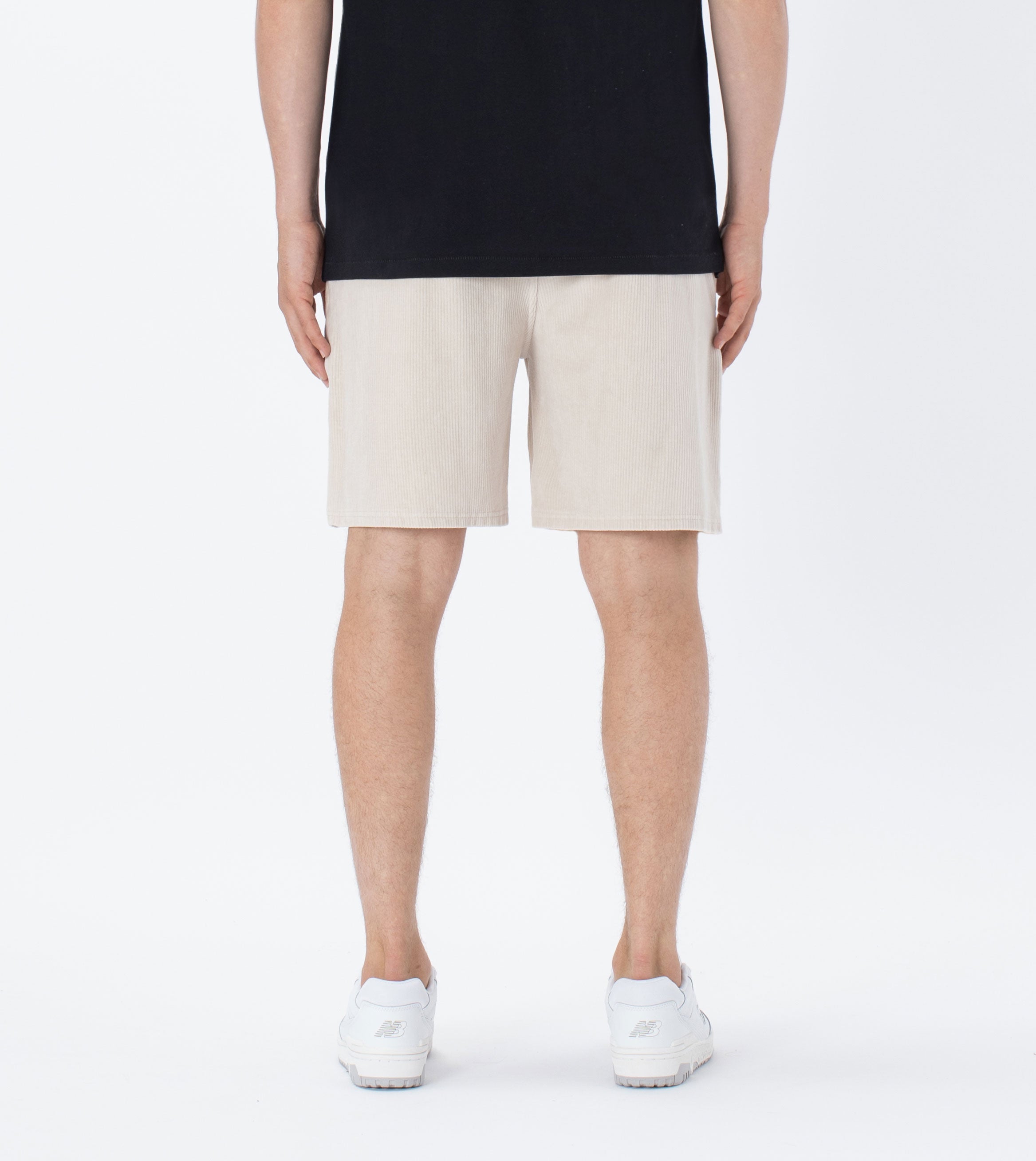 Jumpa Velour Short Beige