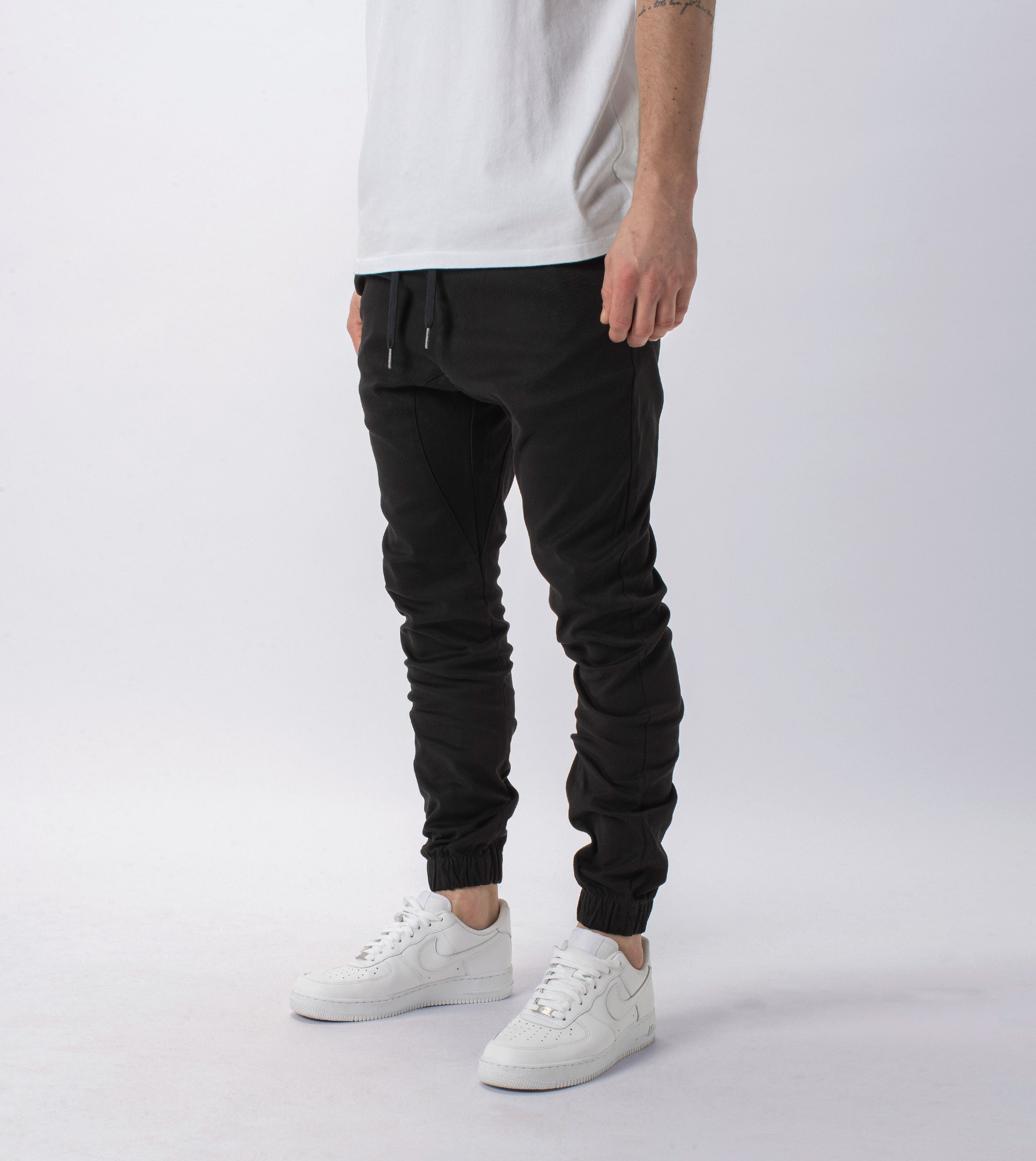 Knitted Sureshot Jogger Black