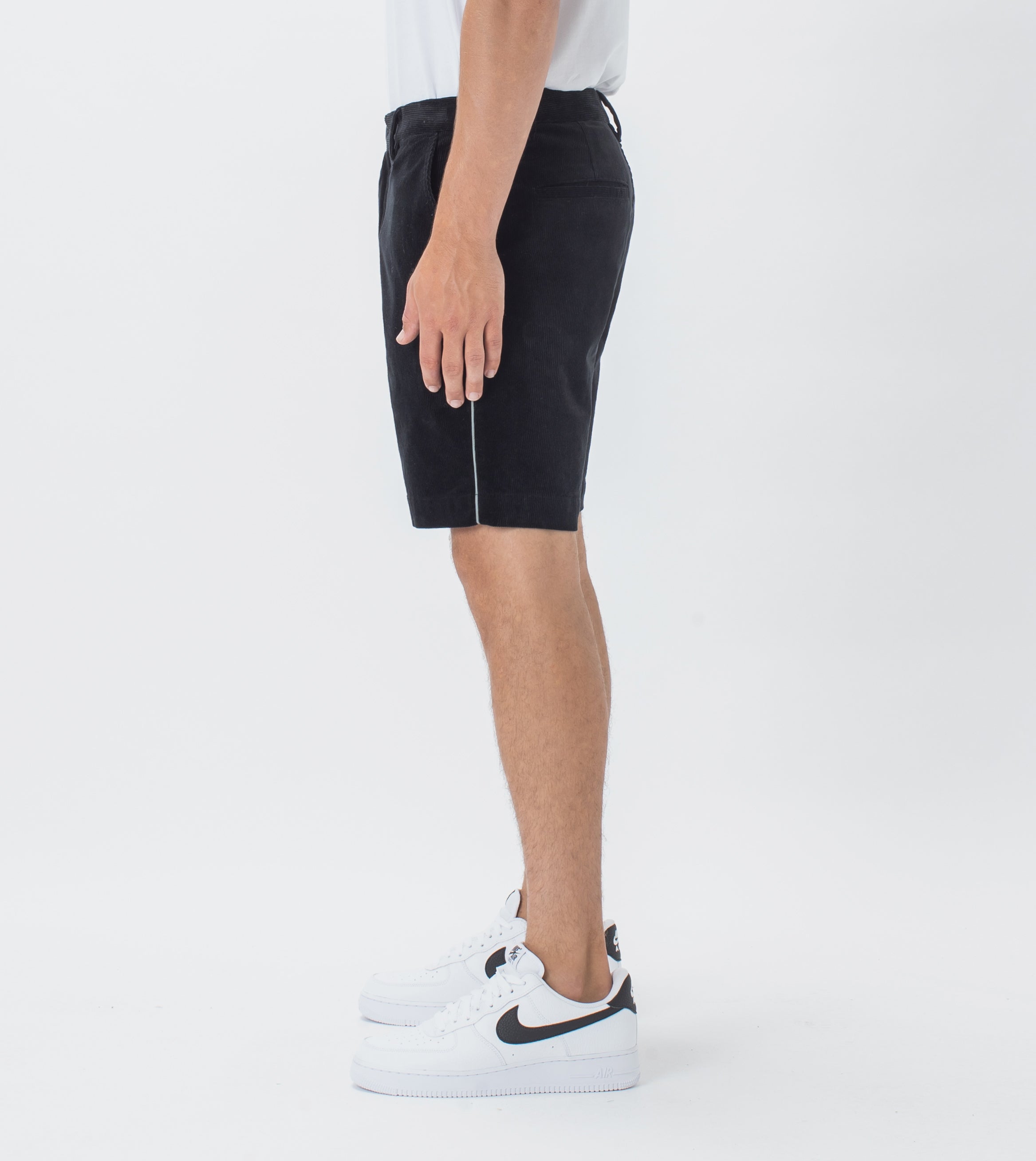 Kyoto Cord Short Black