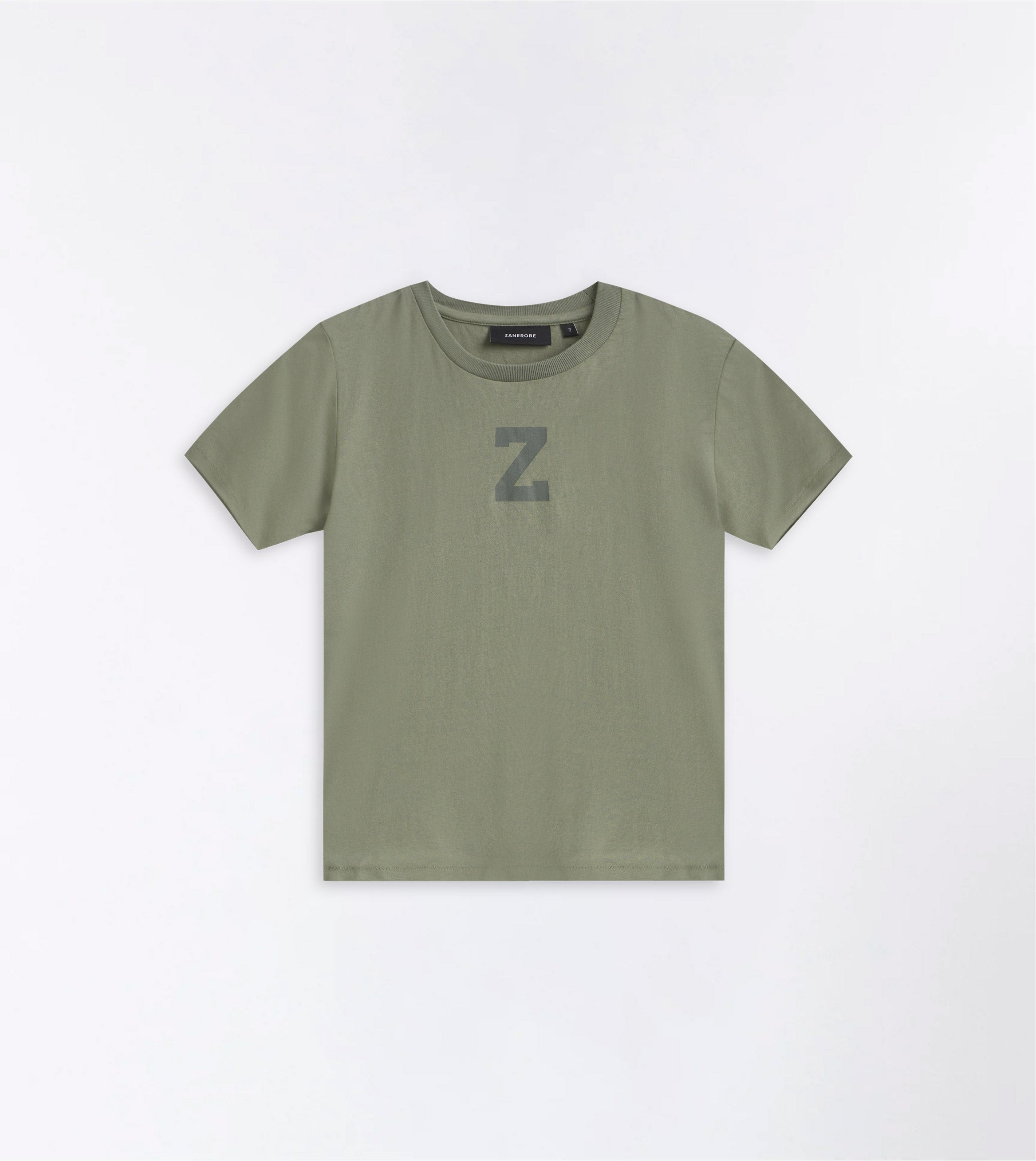 Kids Z Box Tee Dk Moss