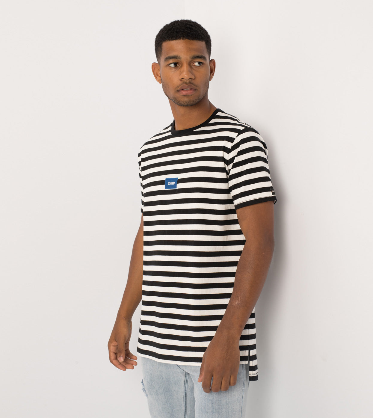 Label Flintlock Tee Black/White