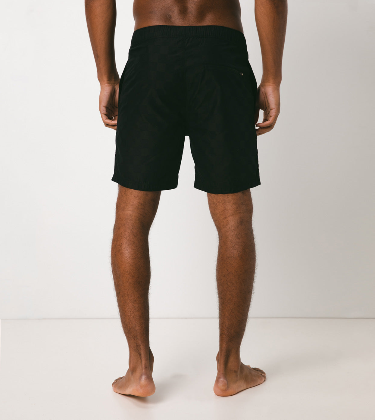 Checkerboard Laguna Short Black