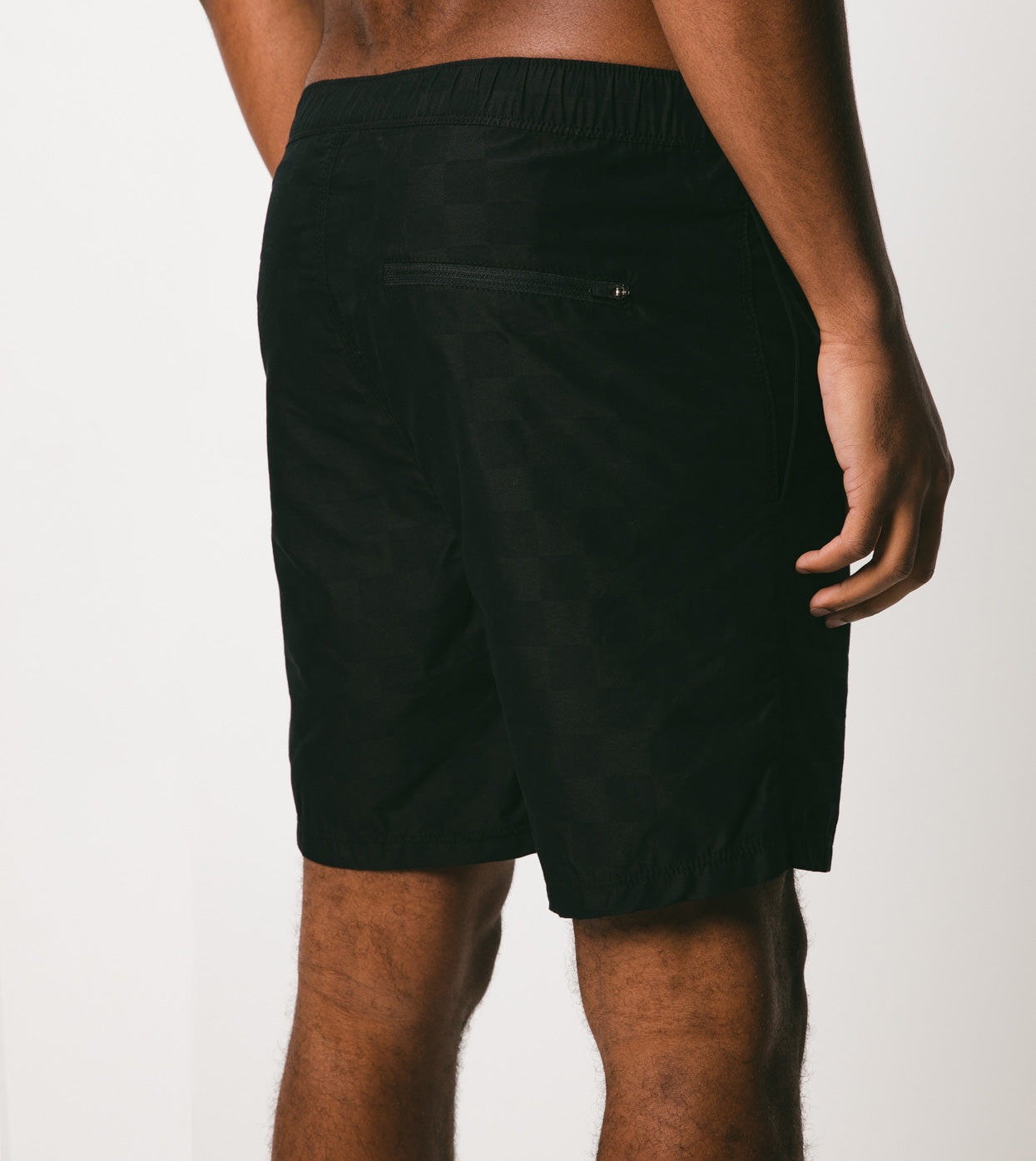 Checkerboard Laguna Short Black