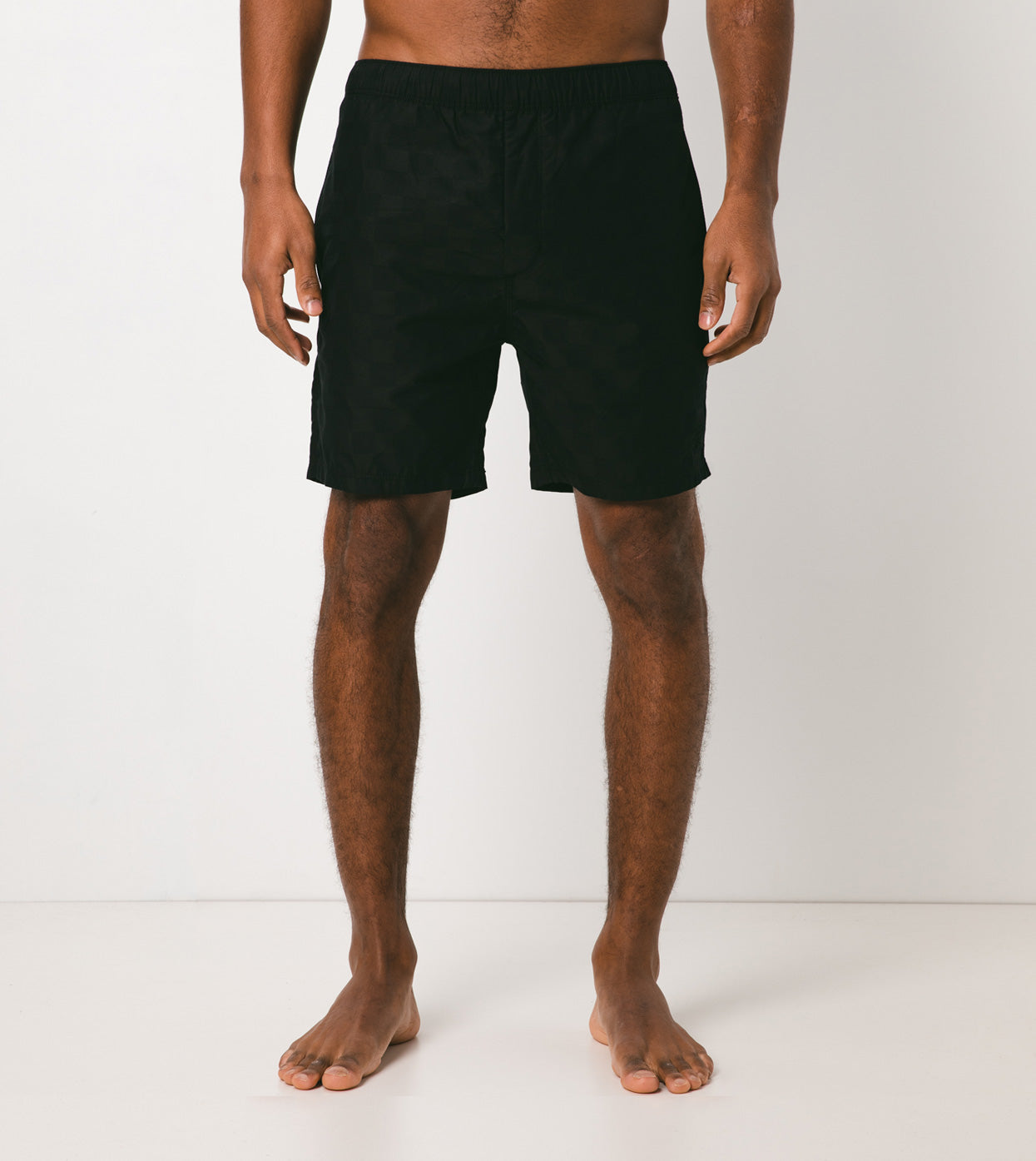 Checkerboard Laguna Short Black