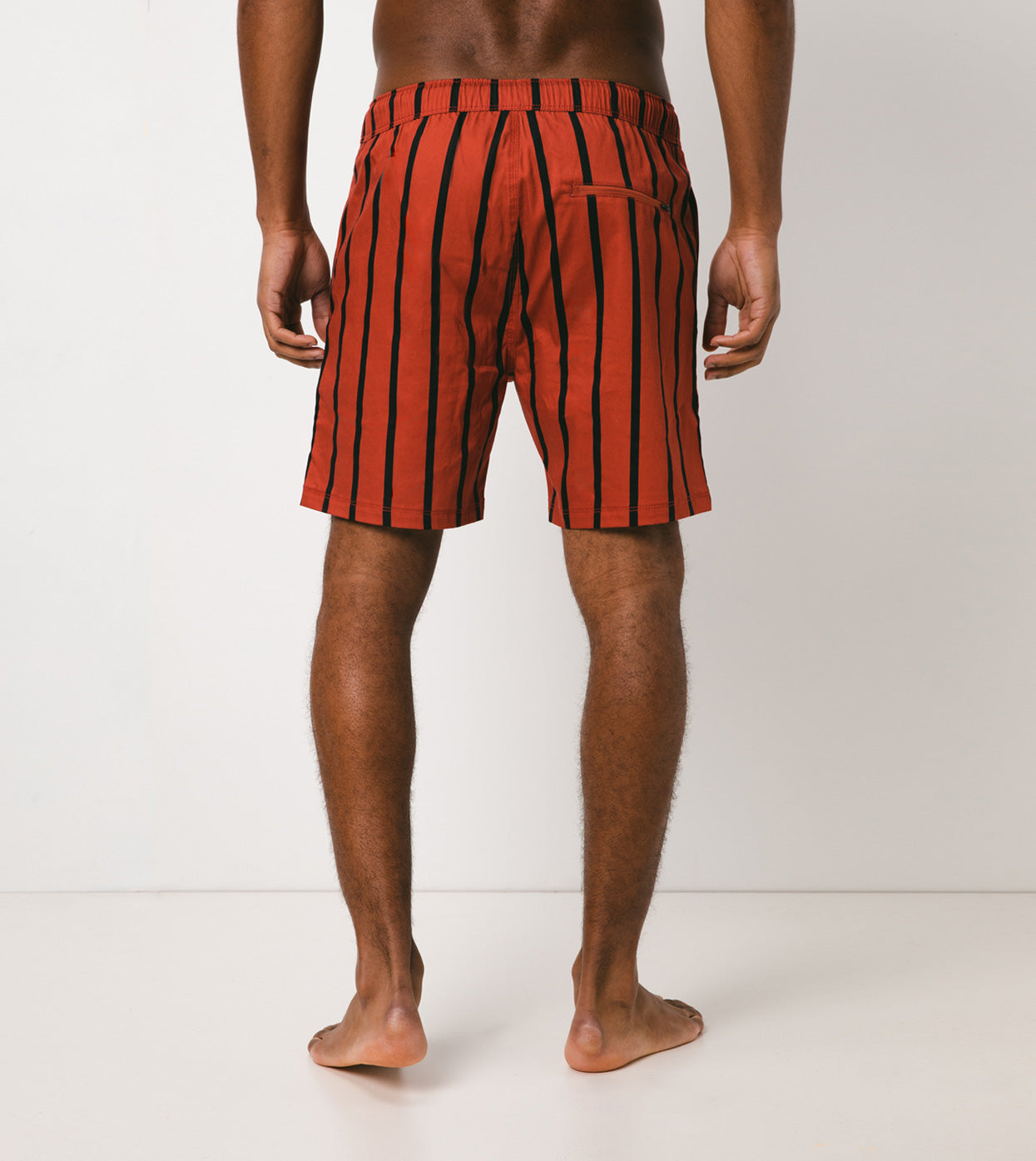 Pinstripe Laguna Short Clay/Vintage Black