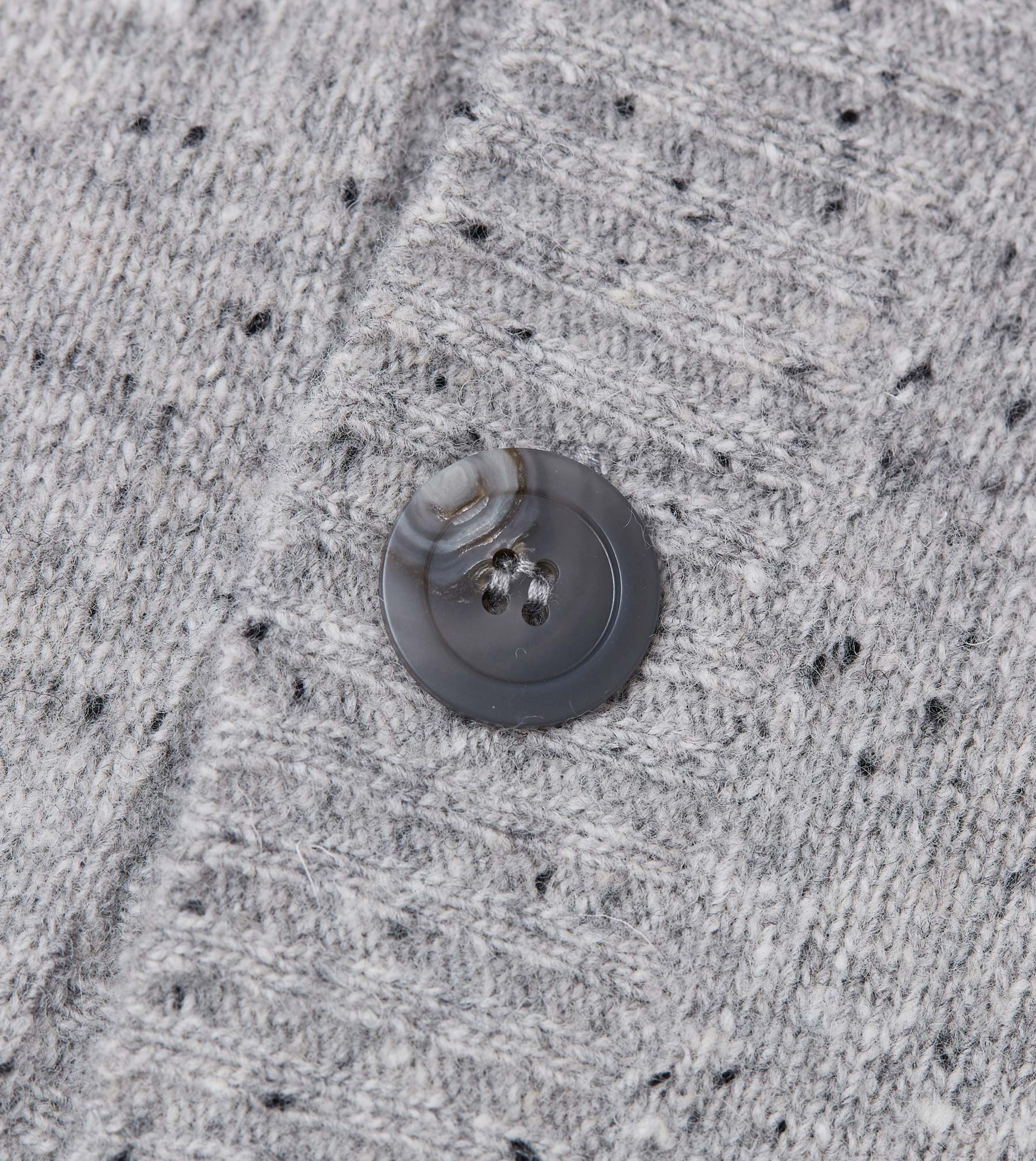 Lowgo Cardigan Grey Flec