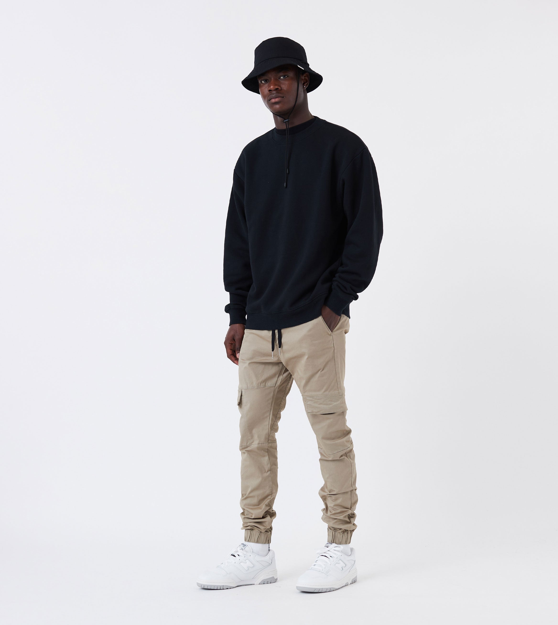 Lowgo Crew Sweat Black