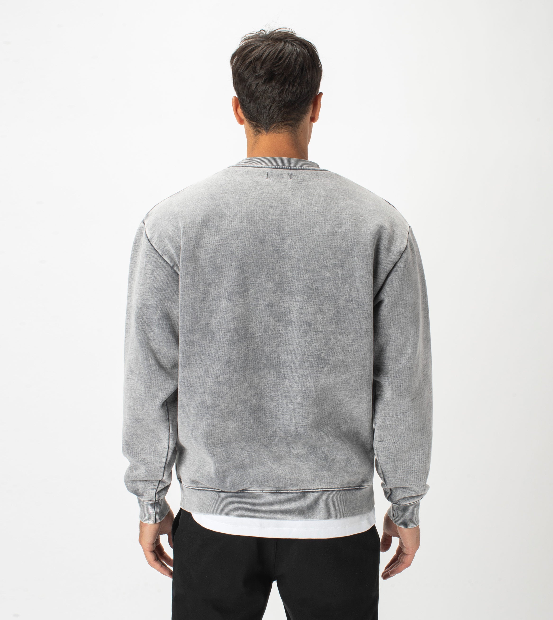Lowgo Crew Sweat Rock Salt