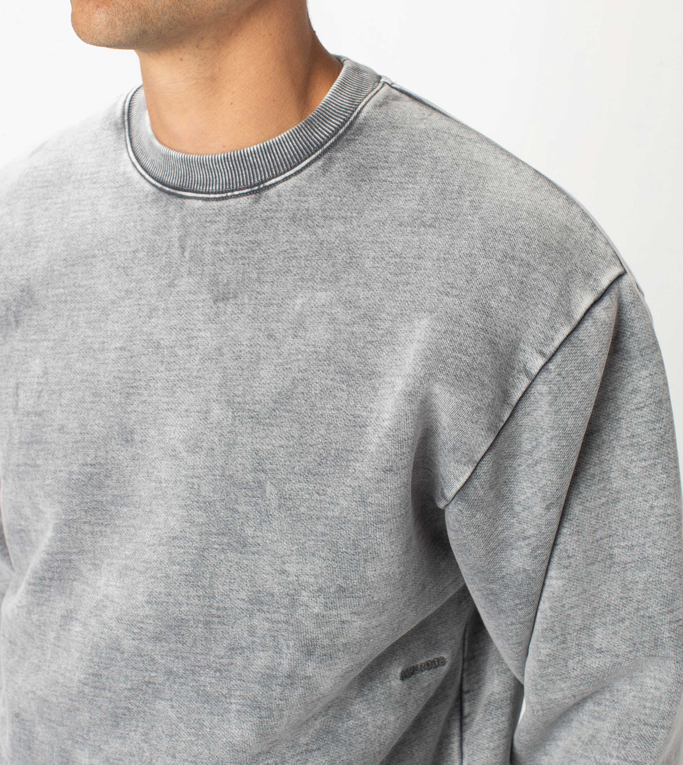 Lowgo Crew Sweat Rock Salt