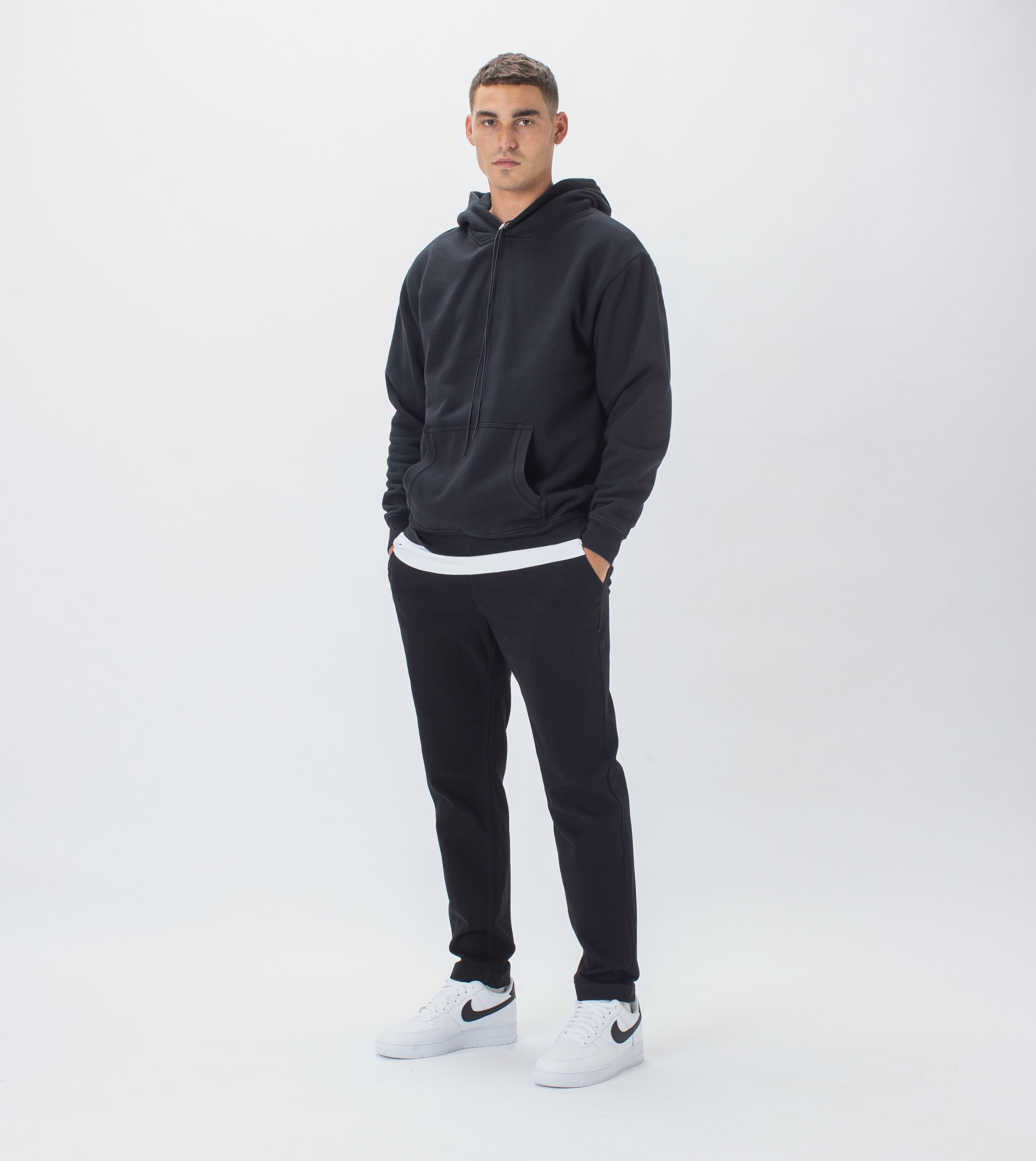 Lowgo Hood Sweat Black