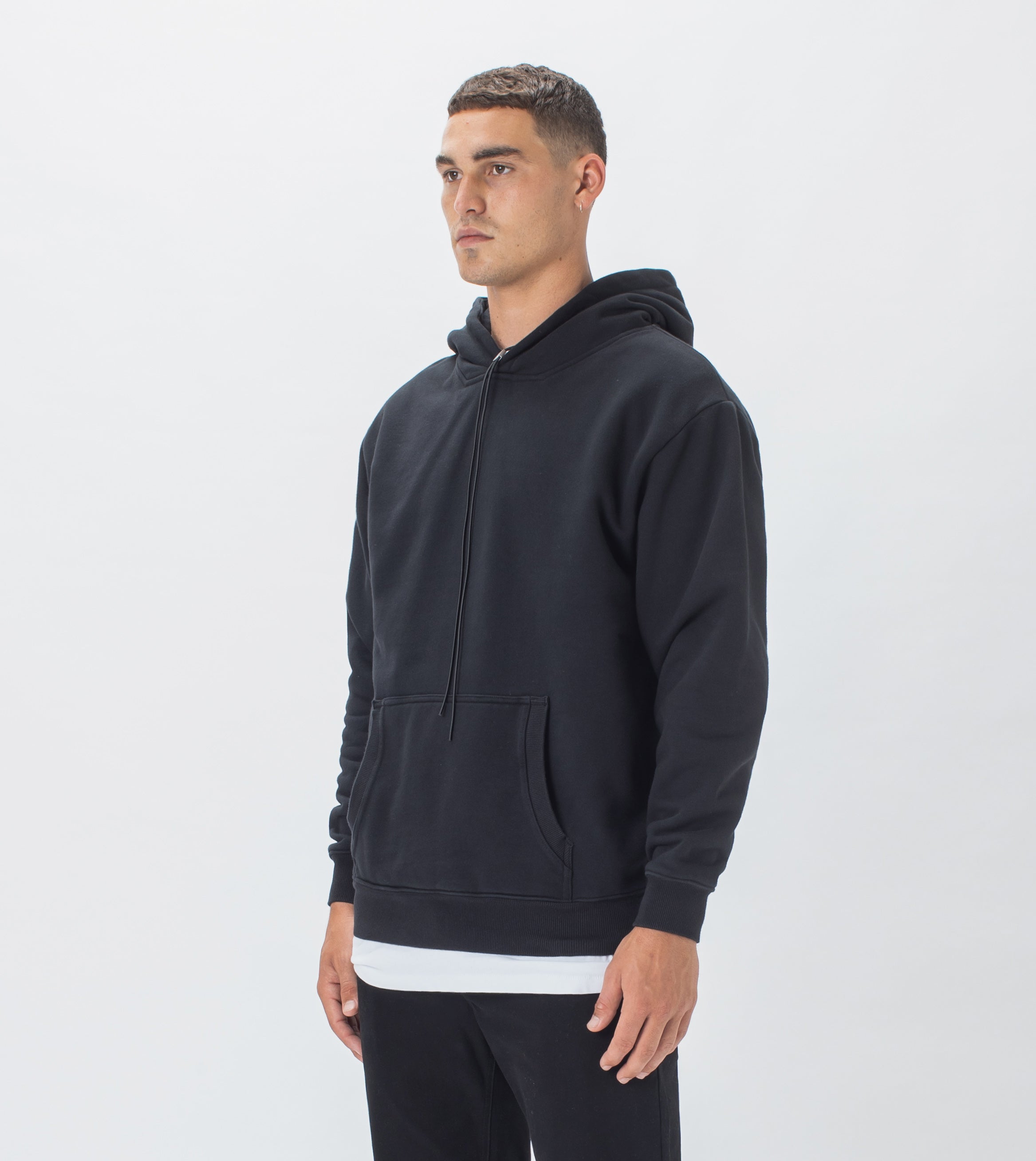 Lowgo Hood Sweat Black