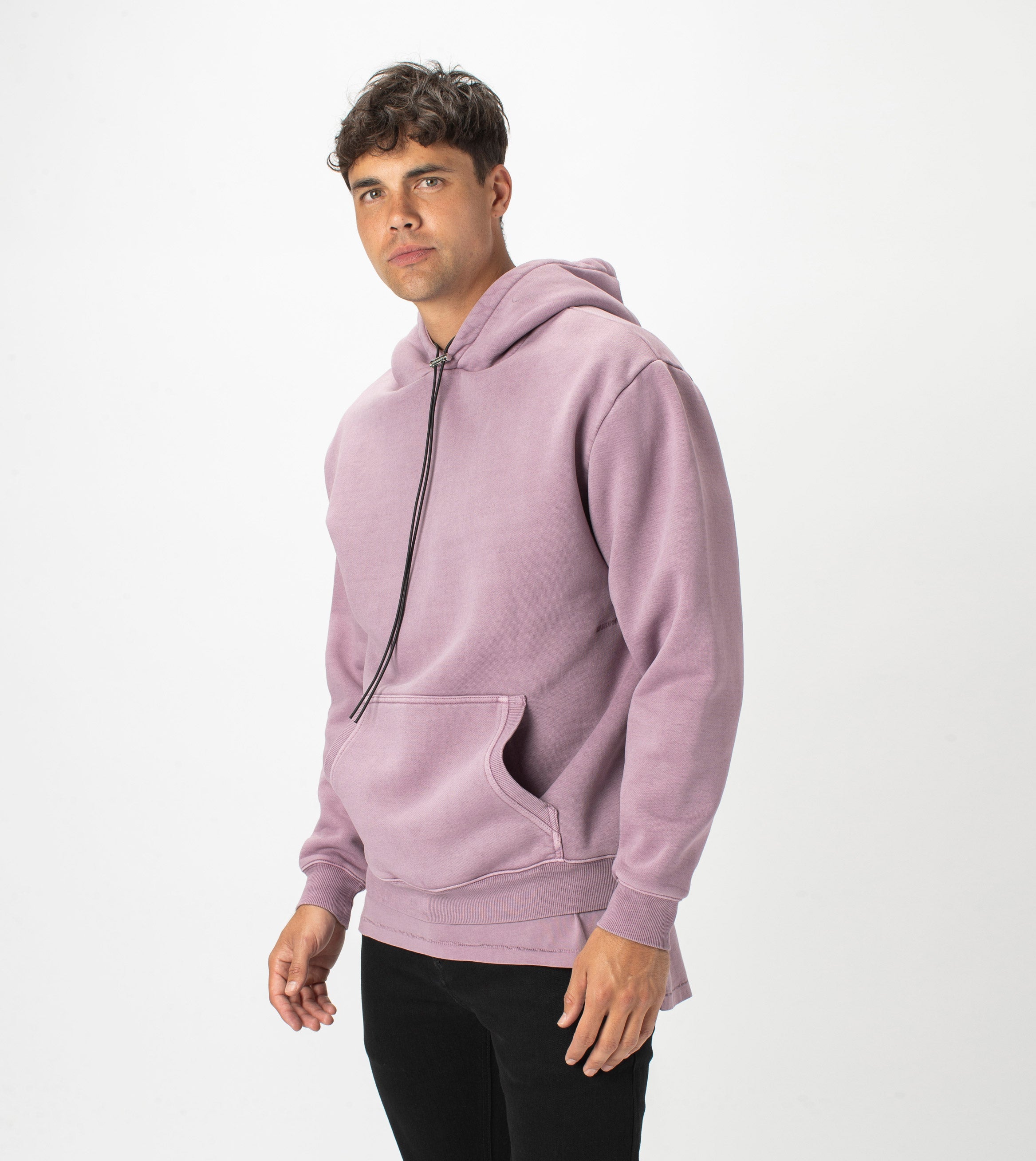 Lowgo Hood Sweat GD LT Purple