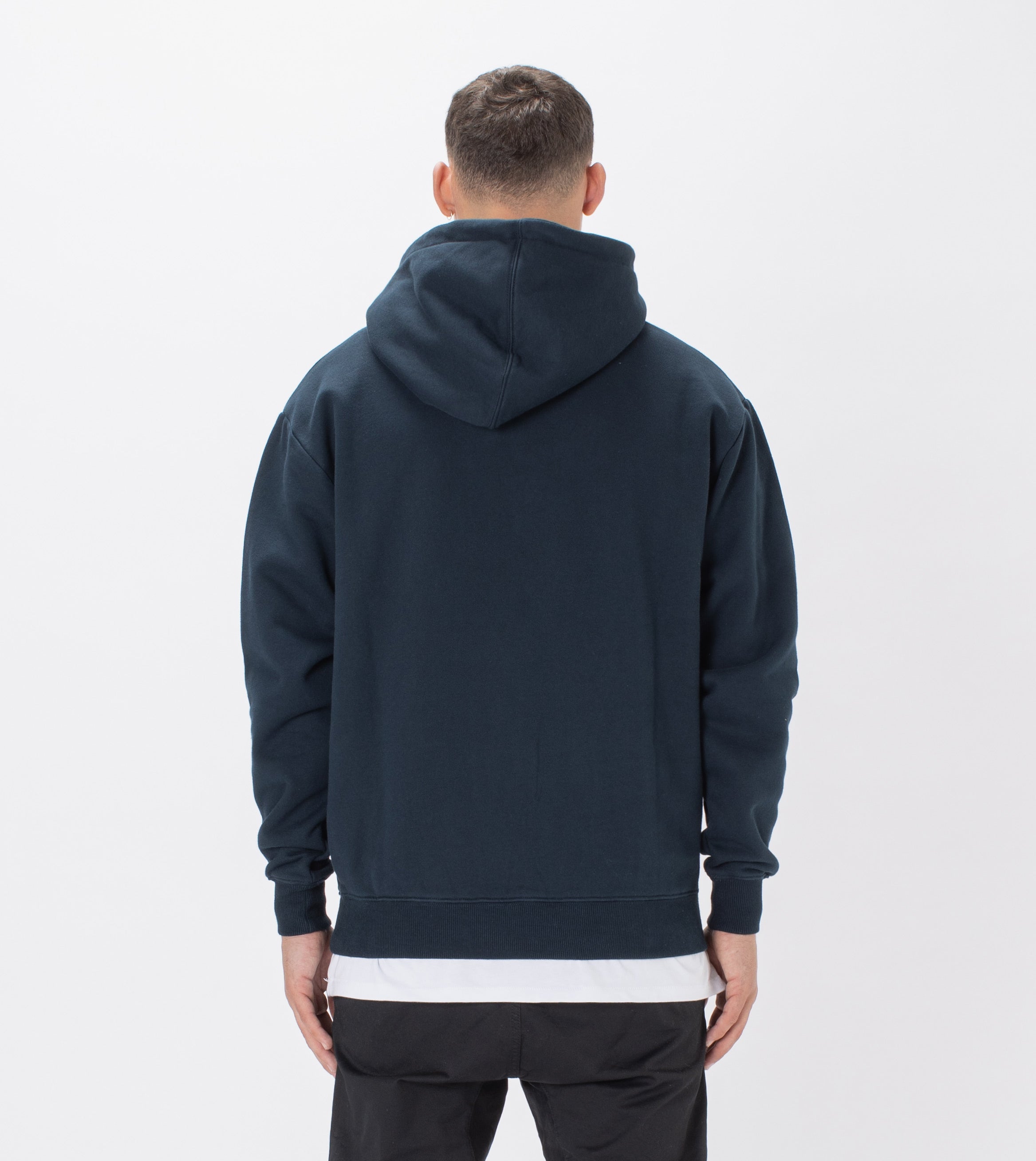 Lowgo Hood Sweat Petrol