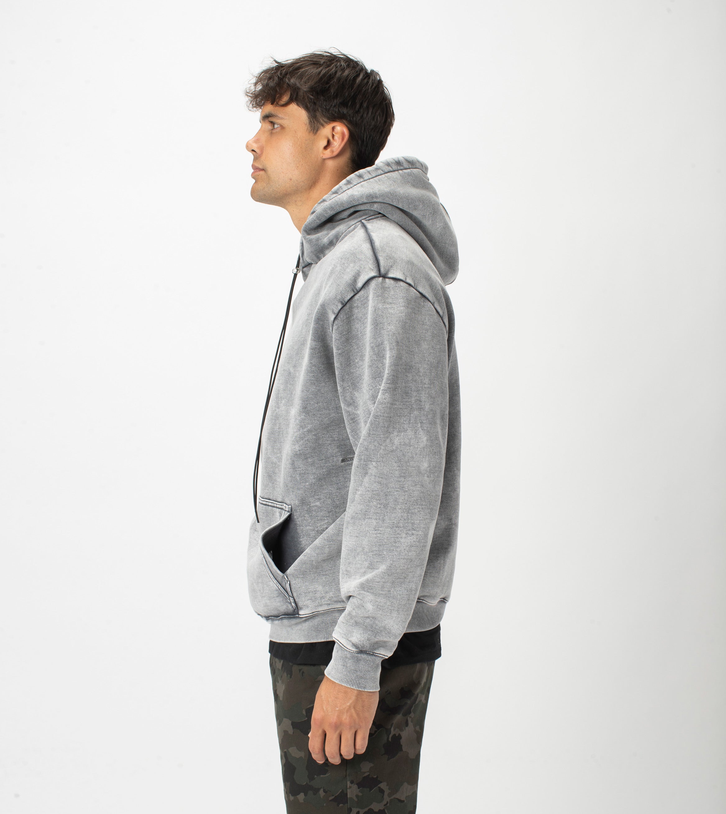 Lowgo Hood Sweat Rock Salt
