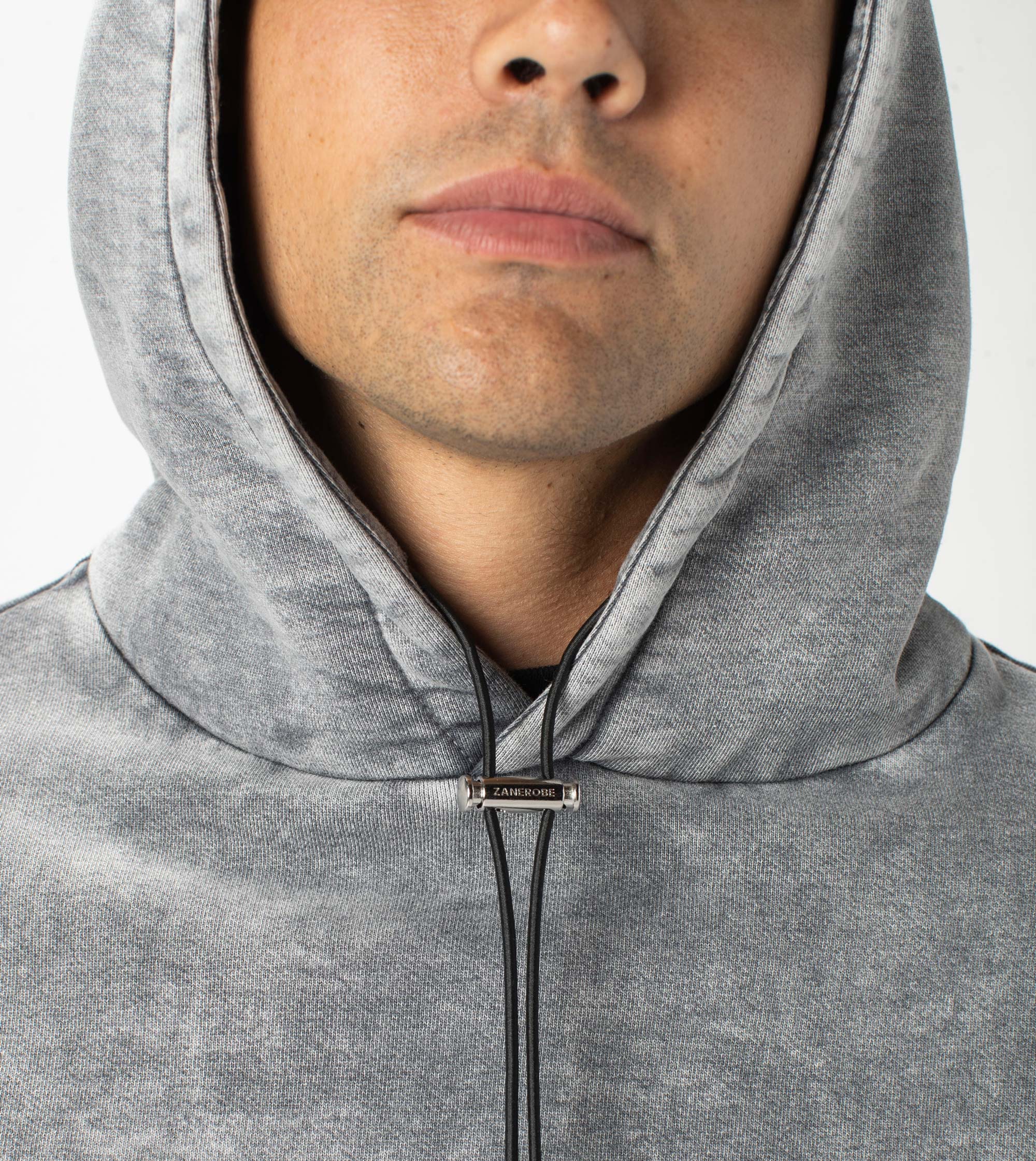 Lowgo Hood Sweat Rock Salt