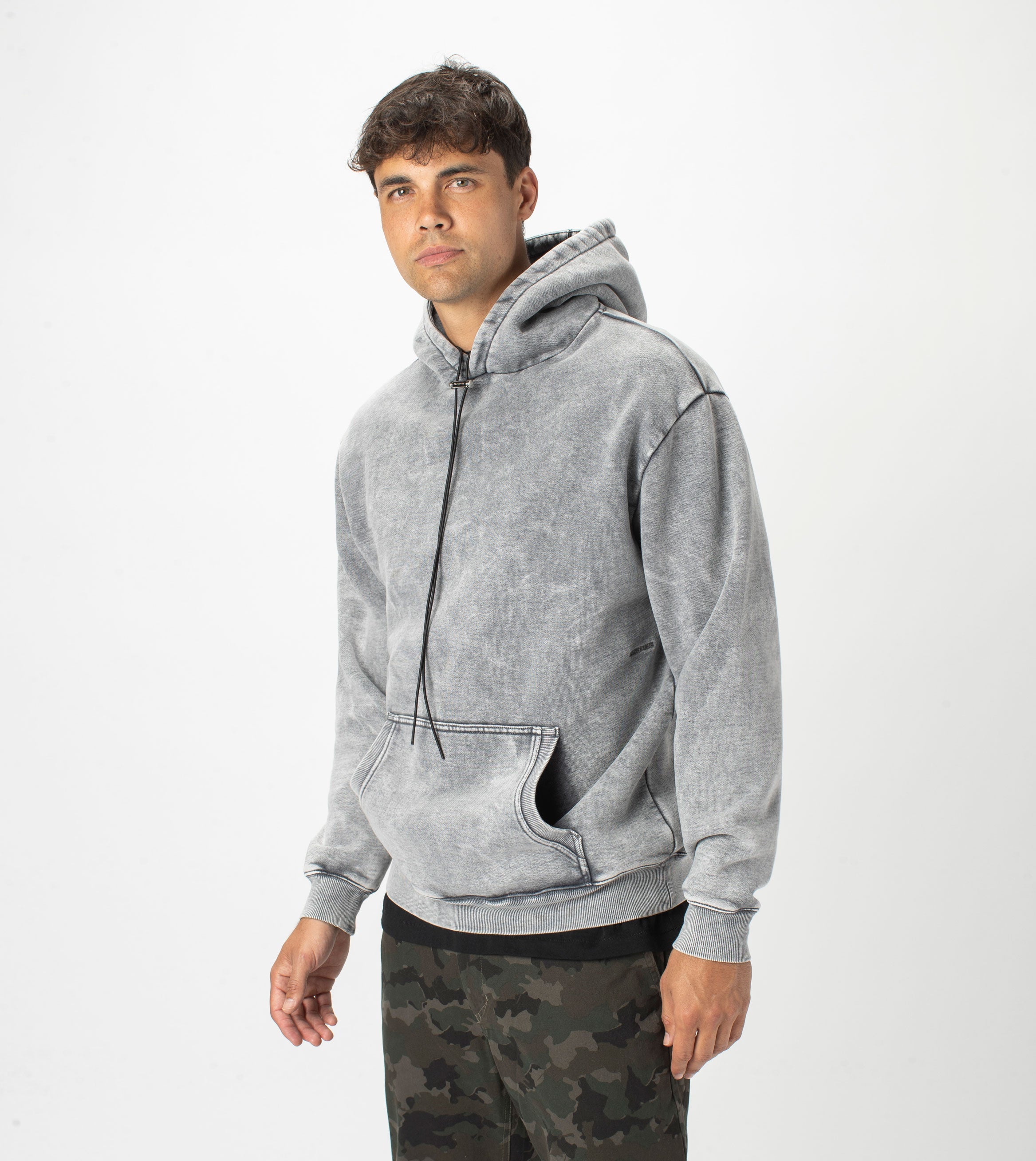Lowgo Hood Sweat Rock Salt