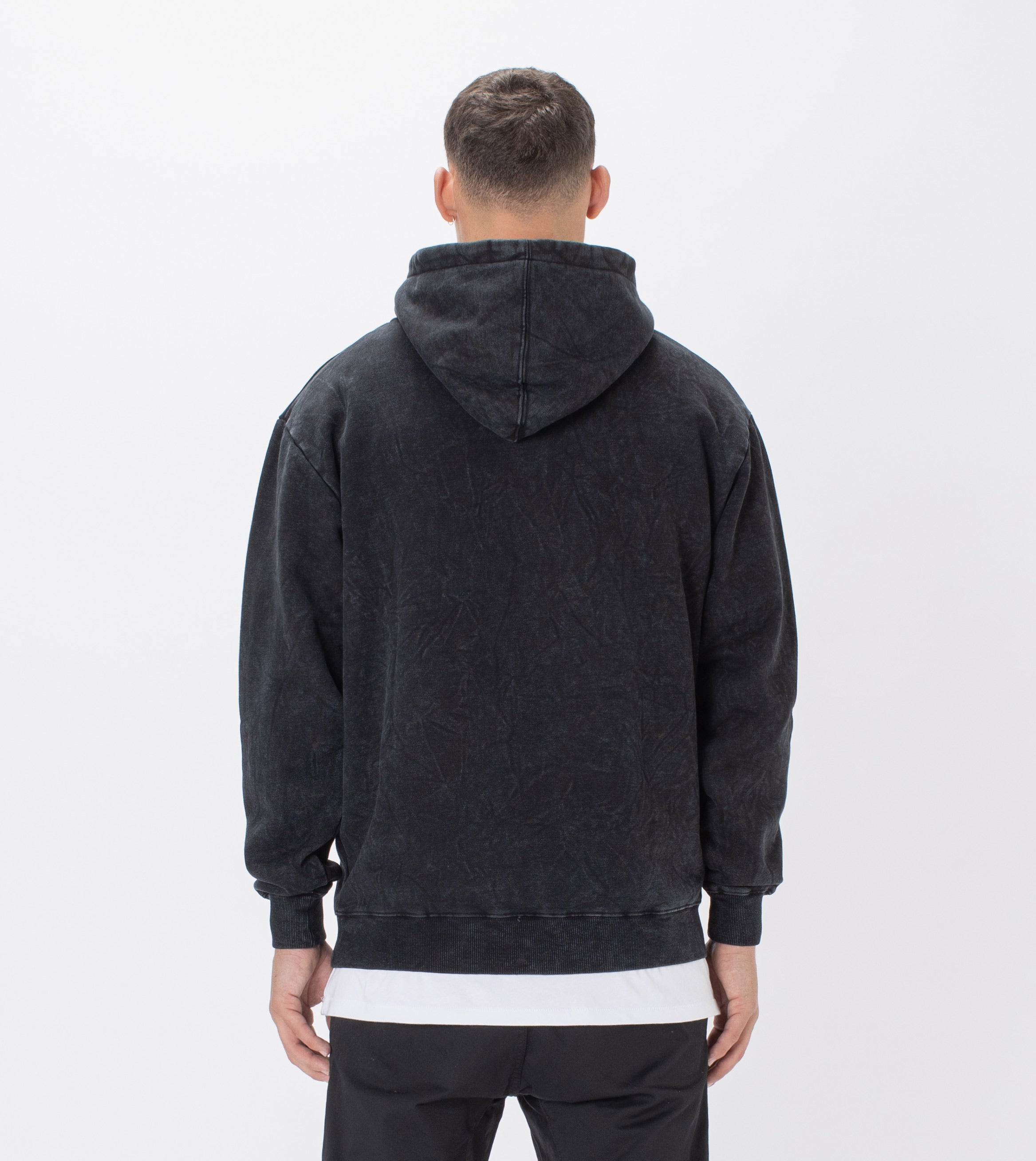 Lowgo Hood Sweat Black Salt