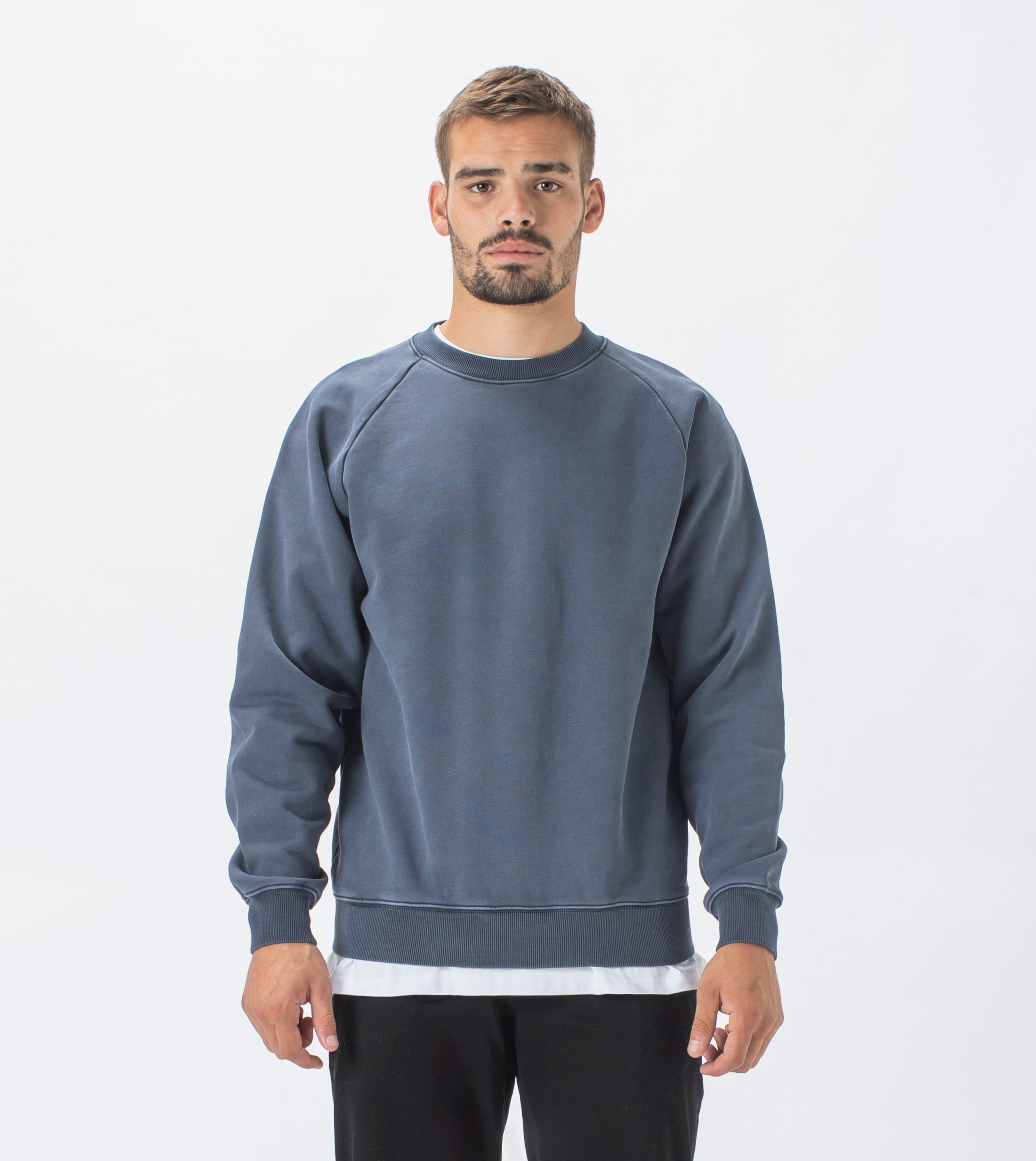 Lowgo Raglan Crew Sweat GD Royal