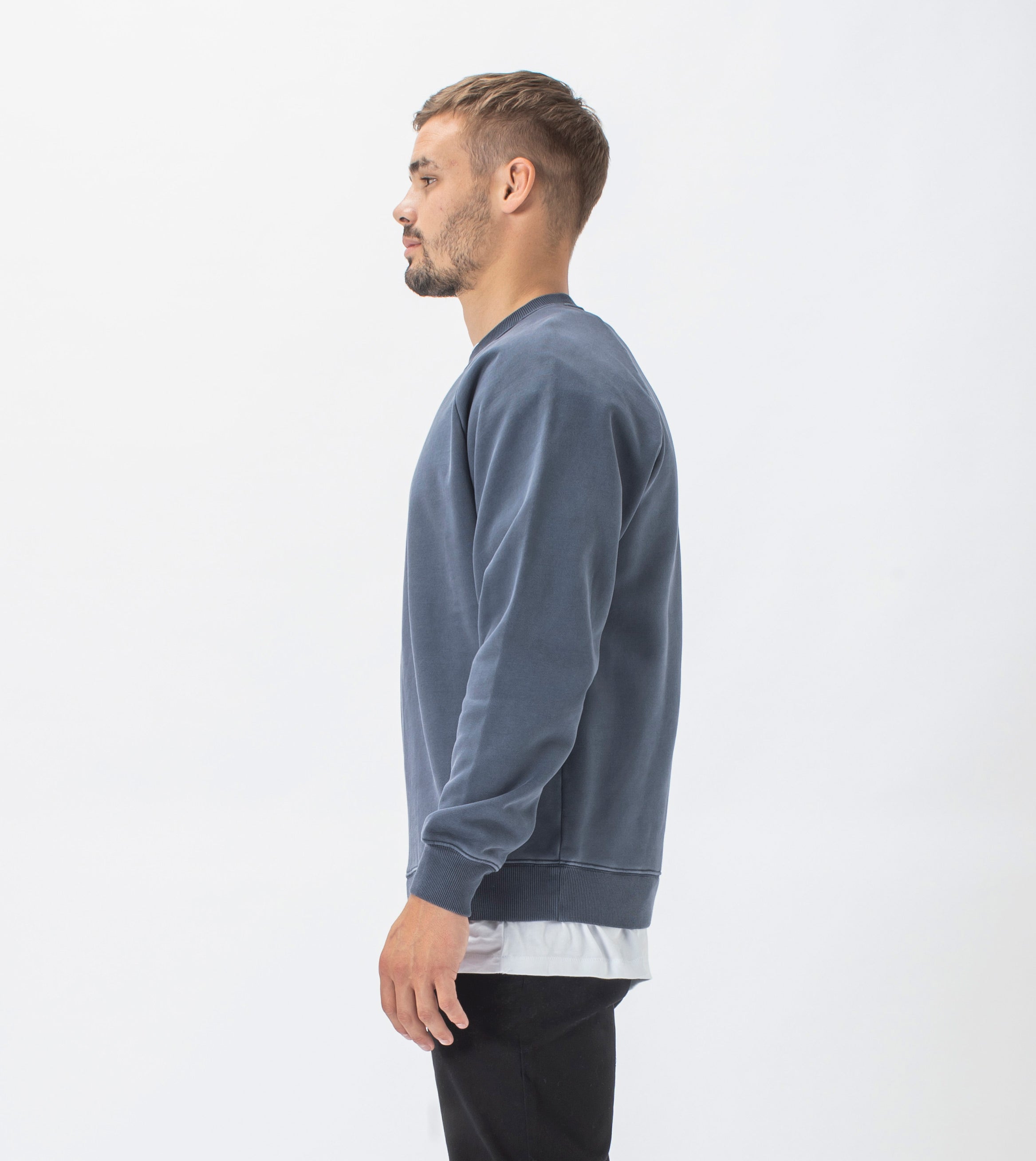 Lowgo Raglan Crew Sweat GD Royal