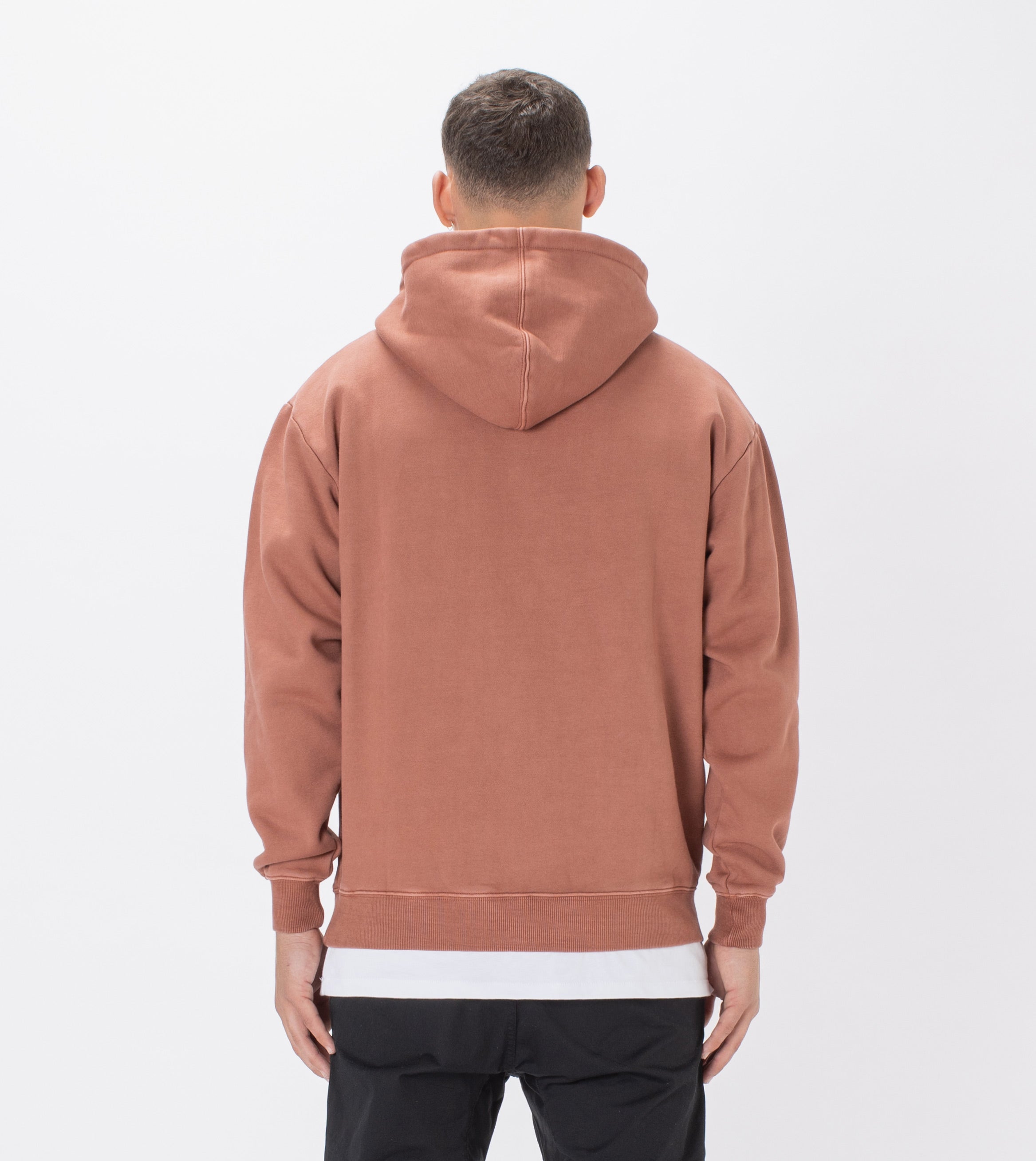 Lowgo Hood Sweat GD Terracotta