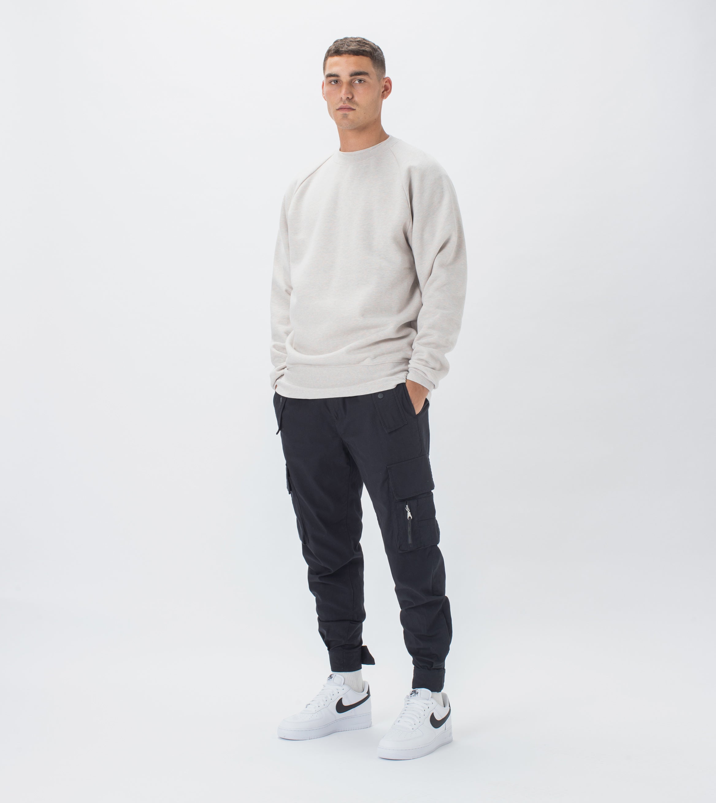 Lowgo Raglan Crew Sweat Sherbet