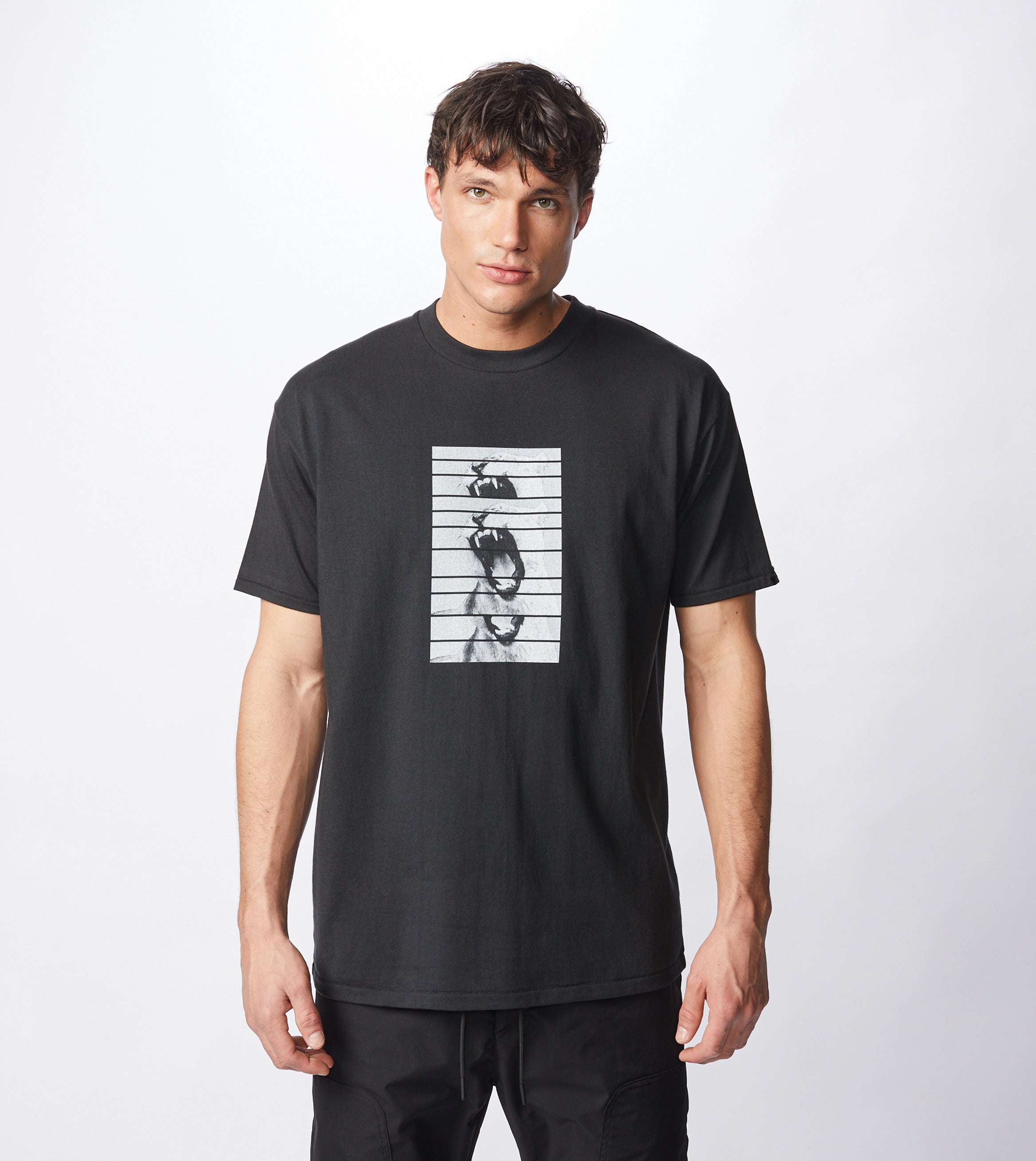 Mono Box Tee Black