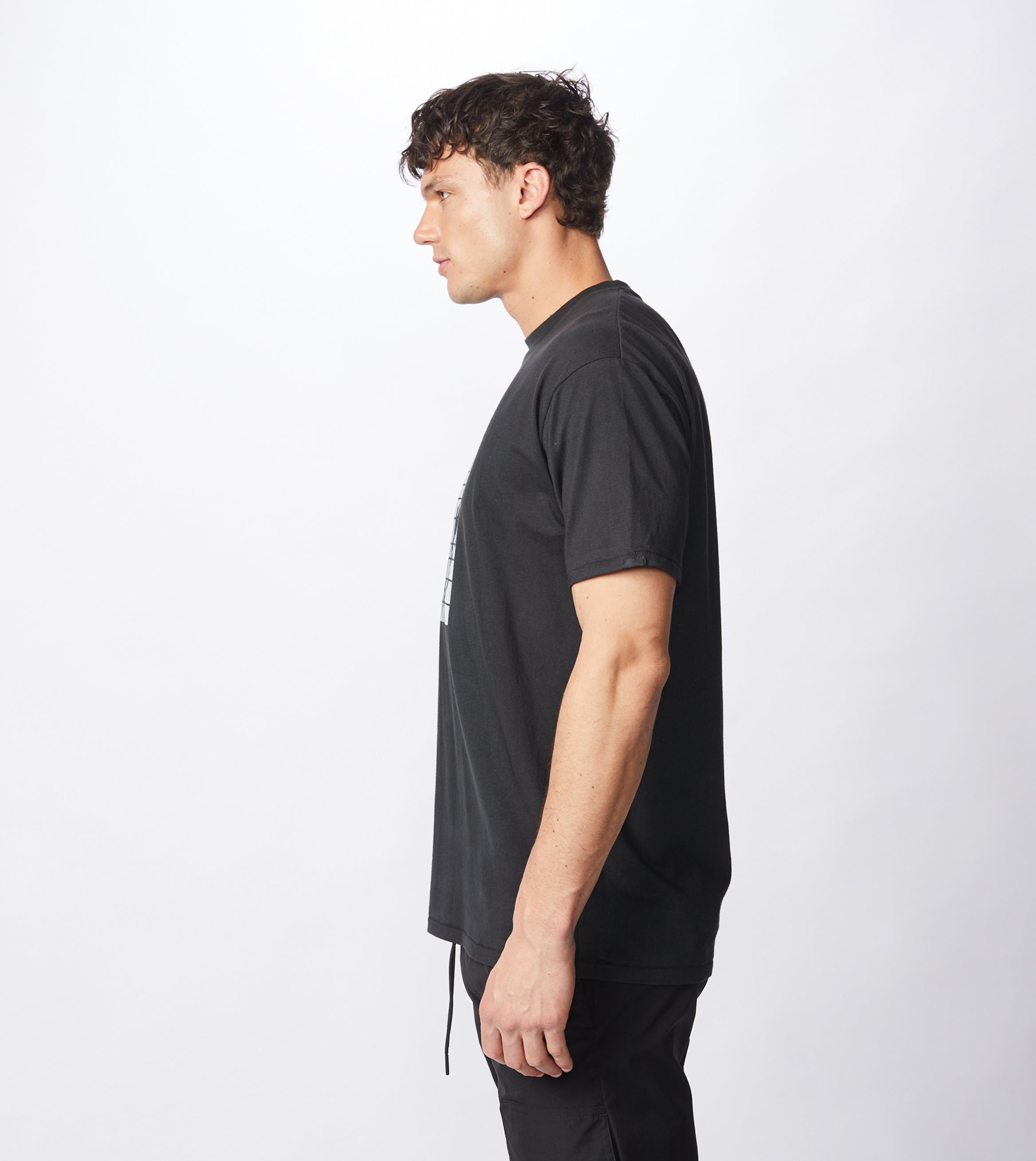 Mono Box Tee Black