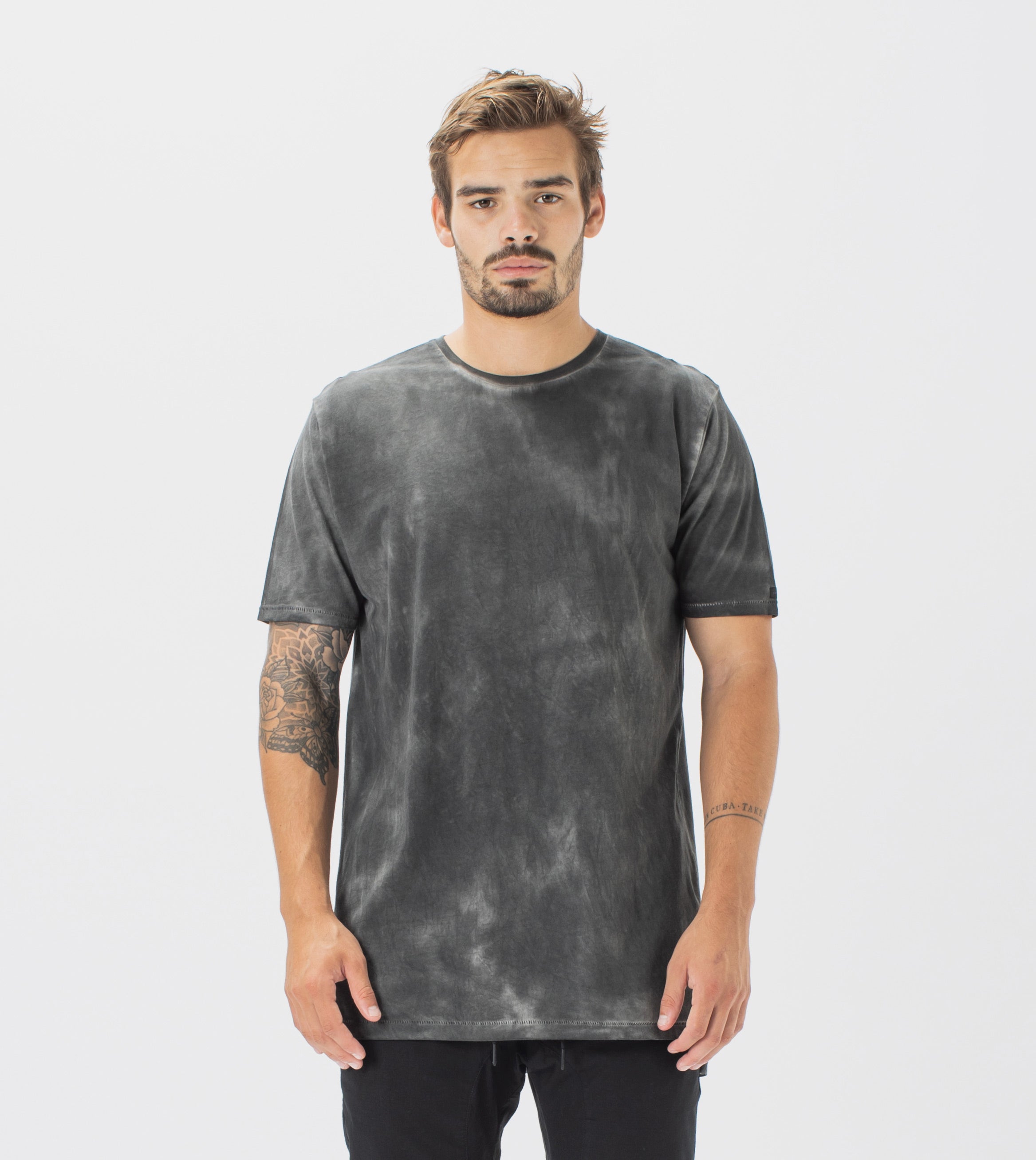 Marble Flintlock Tee GD Black