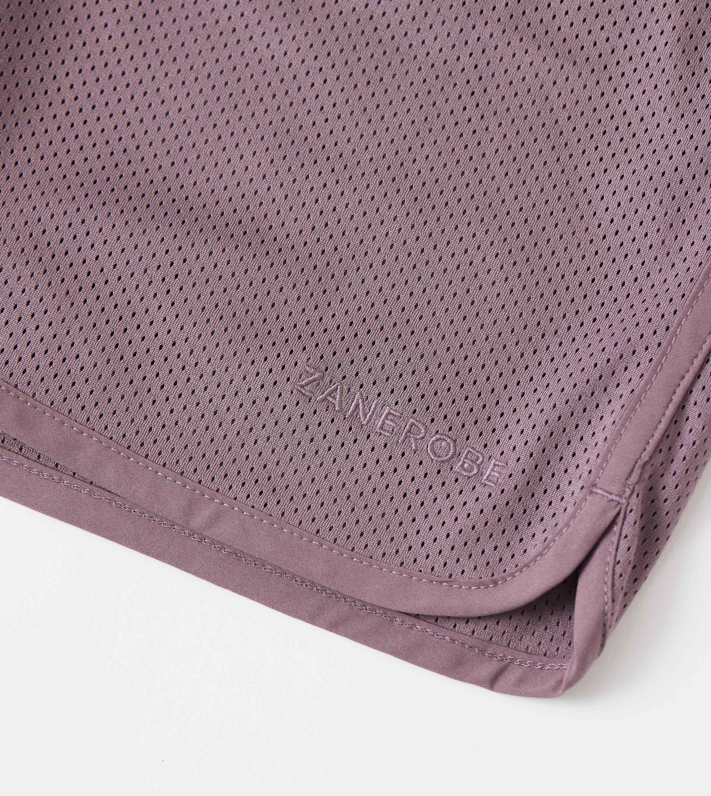 Mesh Basketball Short Mauve