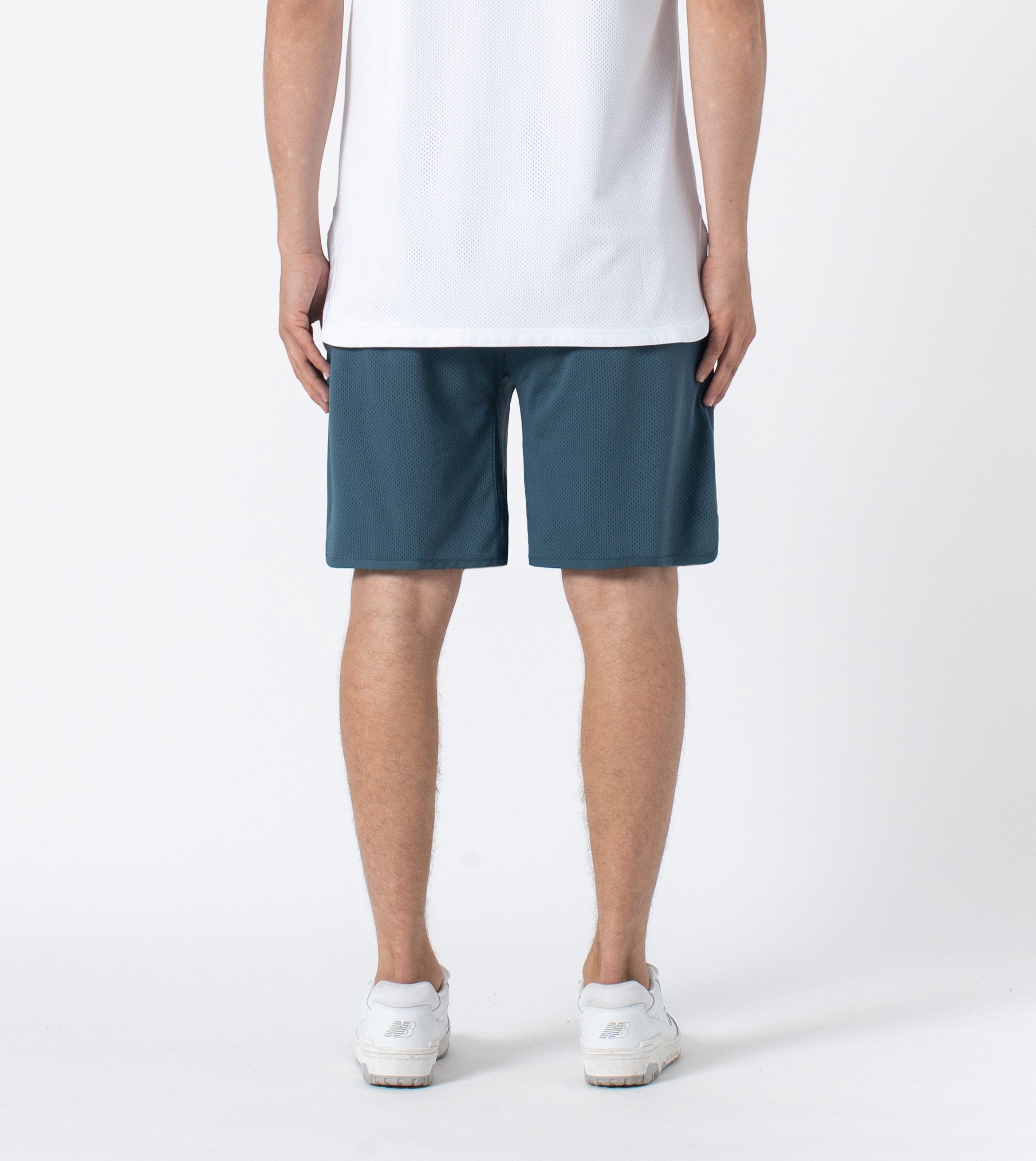 Mesh Basketball Short Dk Aqua