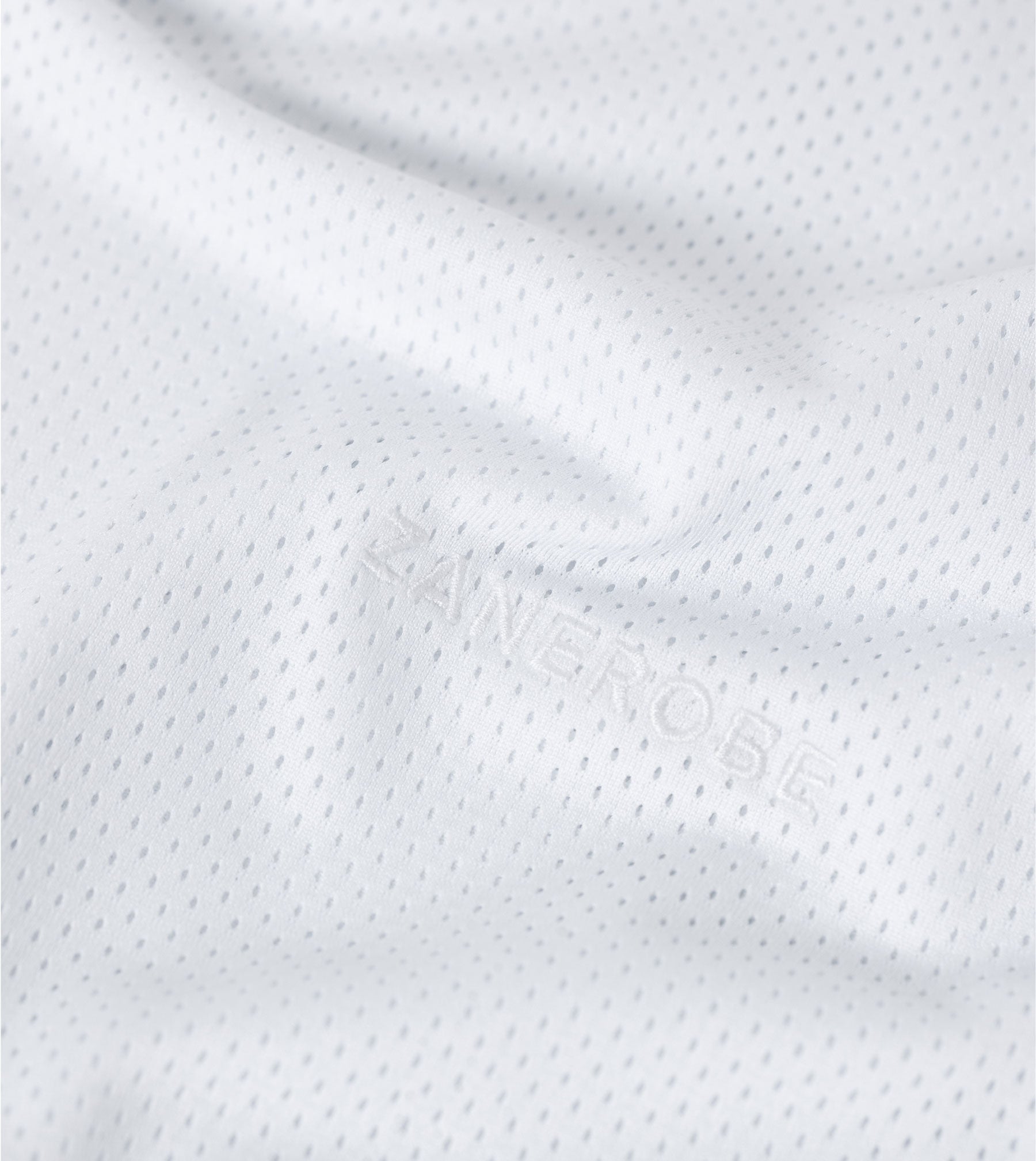 Mesh Rugger Tank White