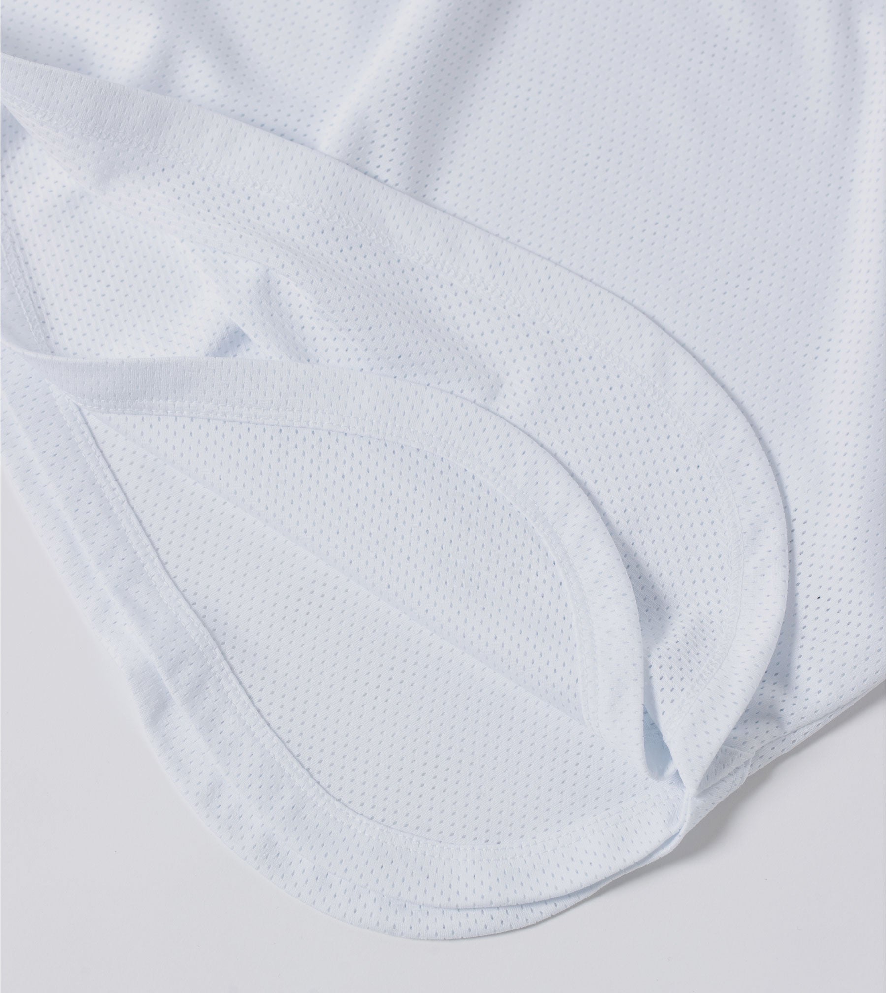 Mesh Rugger Tank White