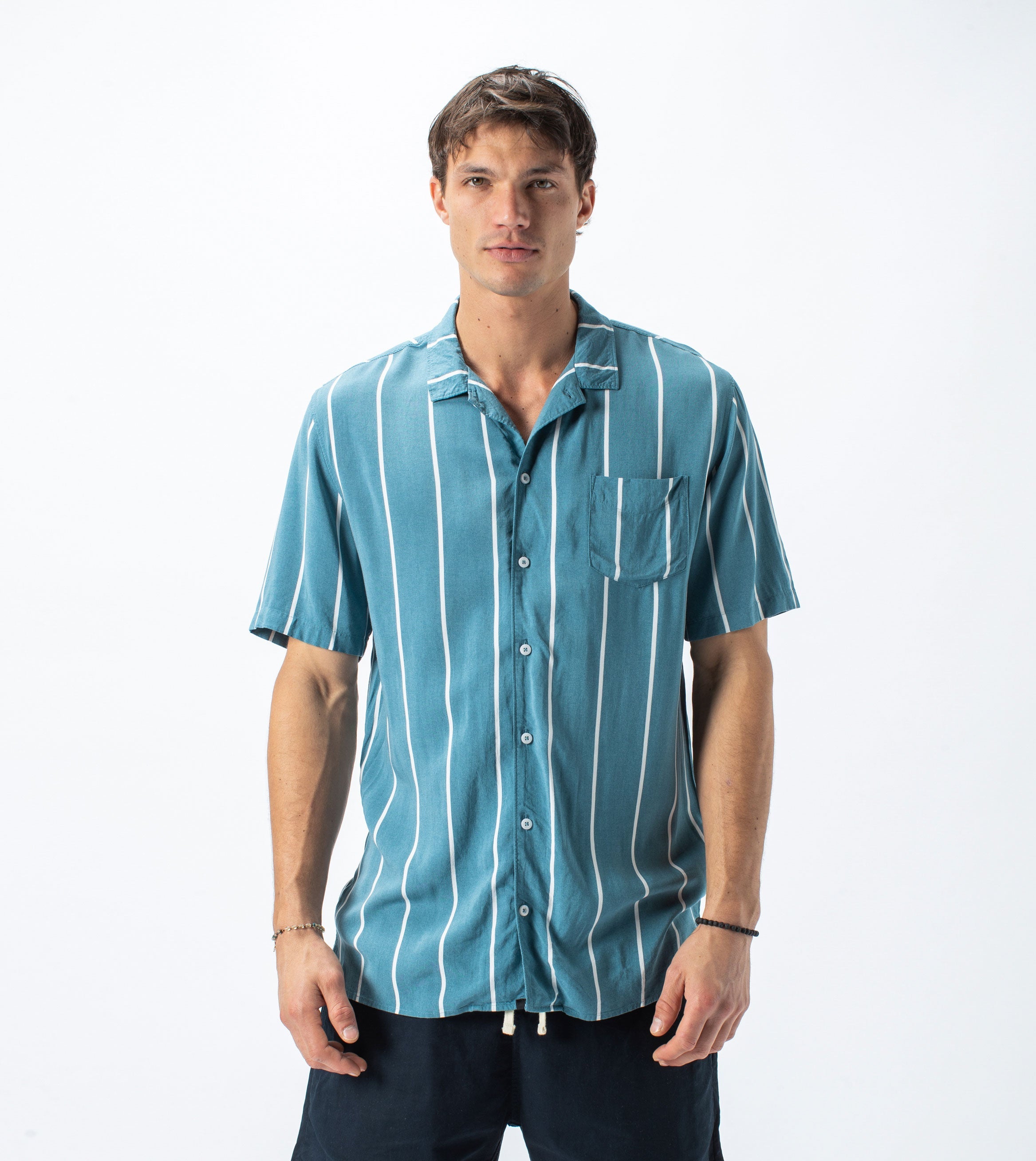 Miami SS Shirt Ocean/Milk
