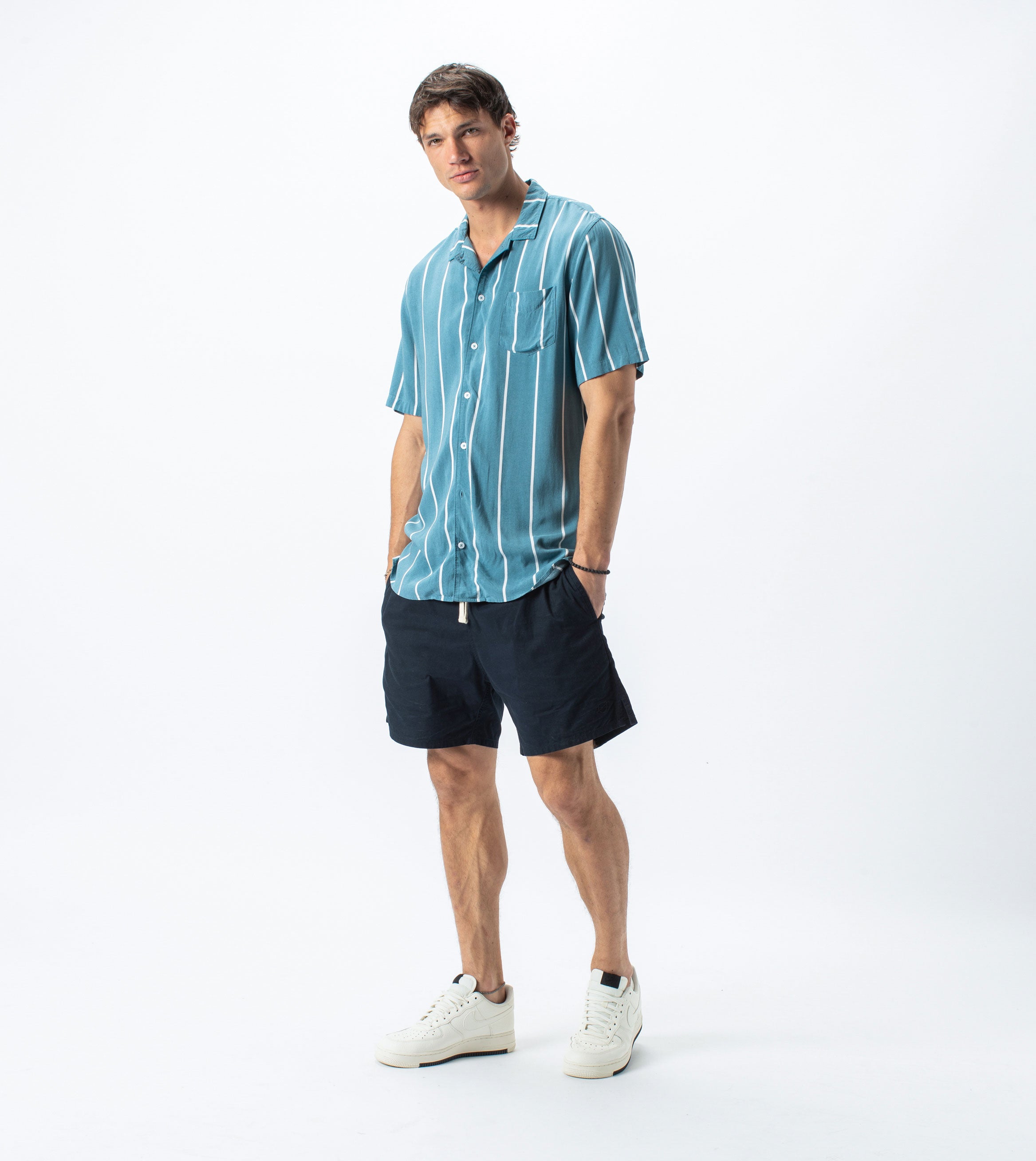 Miami SS Shirt Ocean/Milk