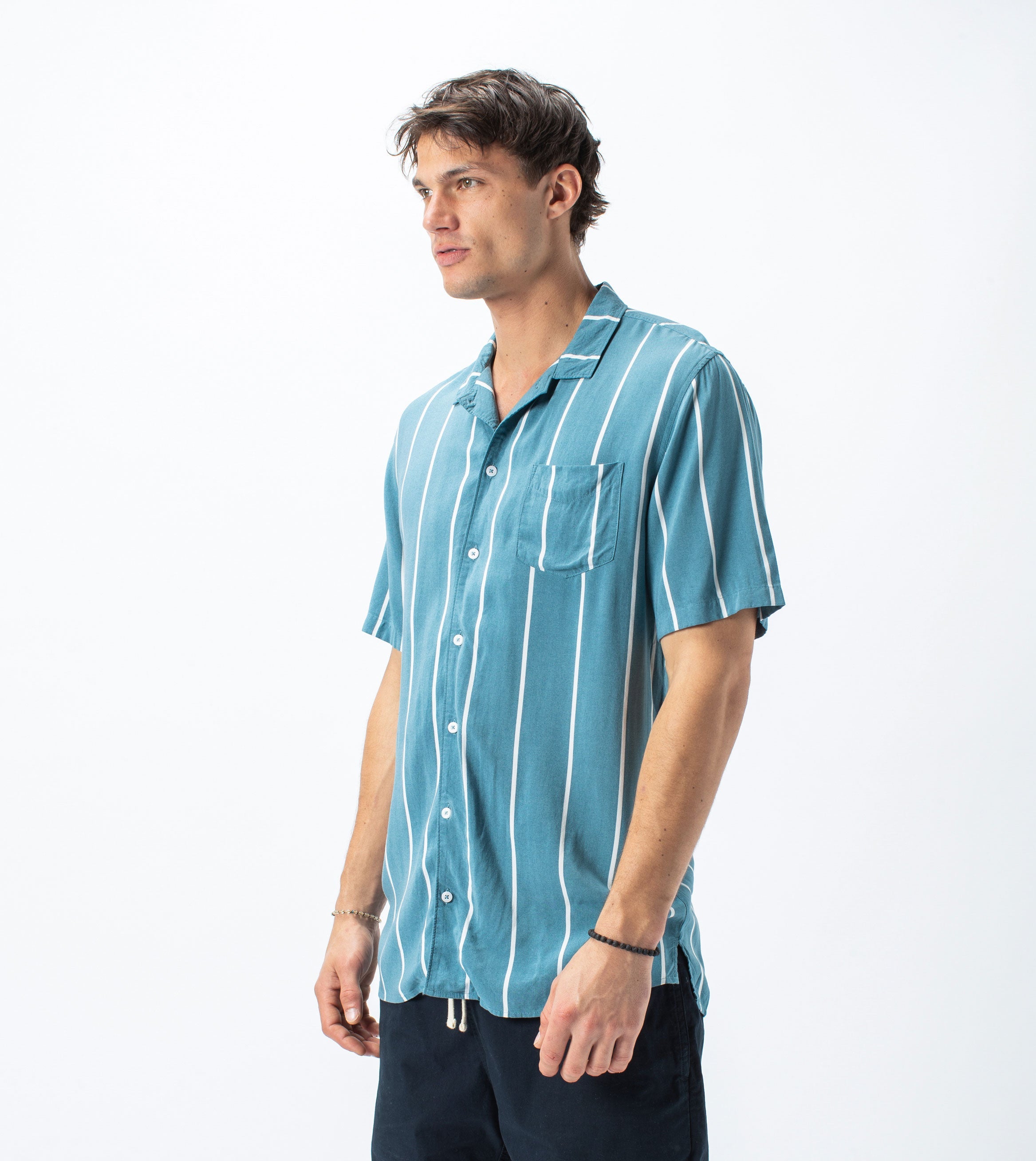 Miami SS Shirt Ocean/Milk