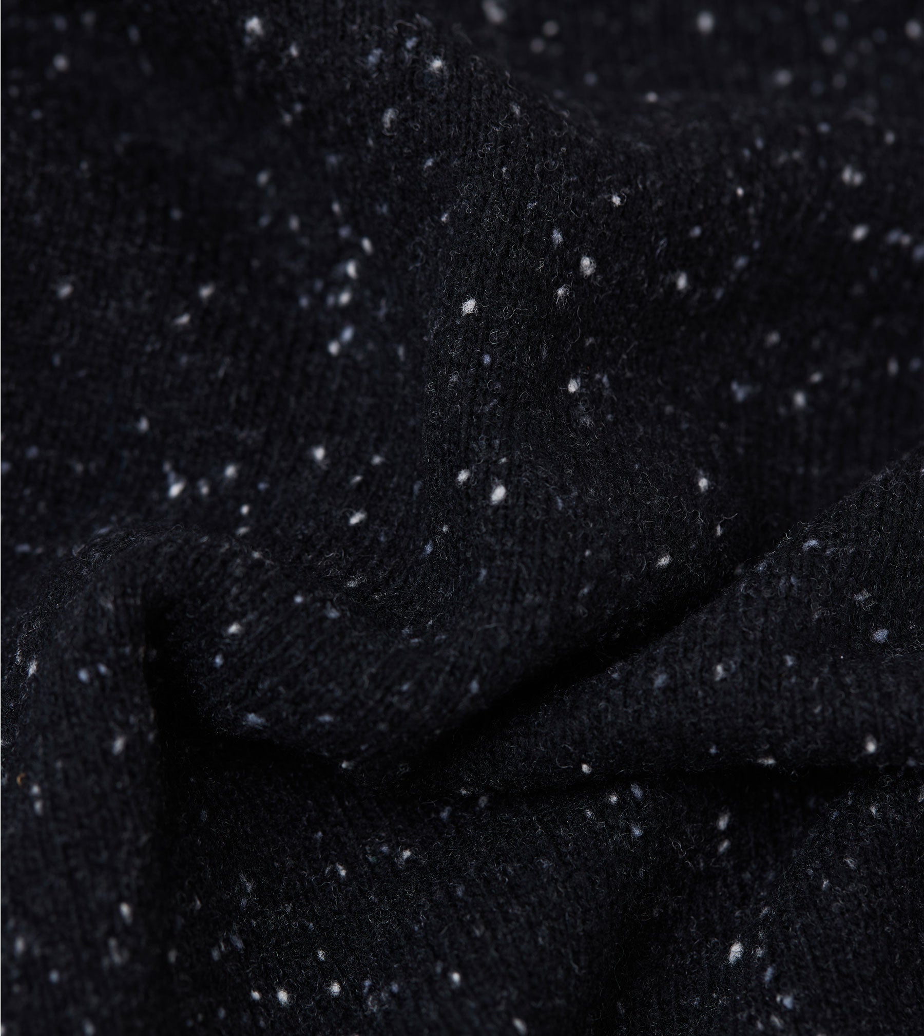 OS Crew Knit Black Flec
