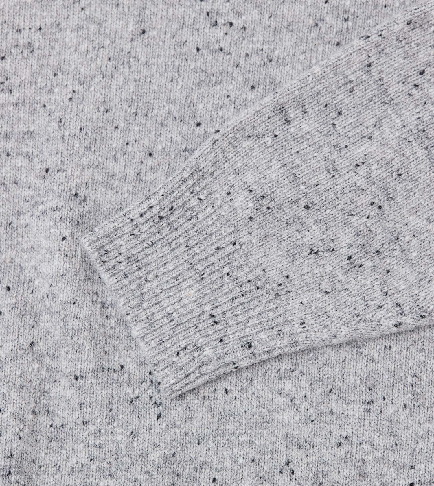 OS Crew Knit Grey Flec
