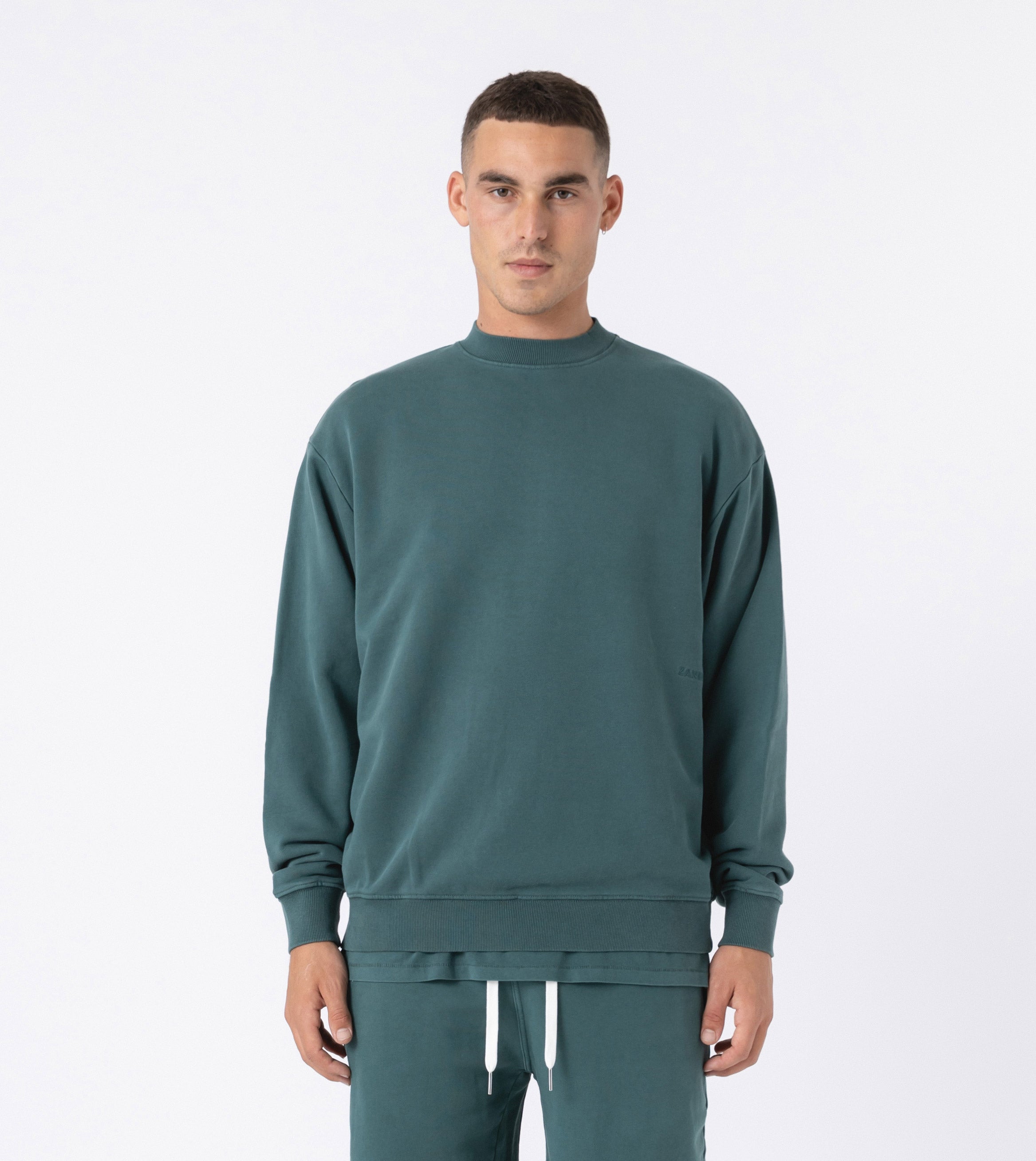 Orgo Crew Sweat GD Dk Forest