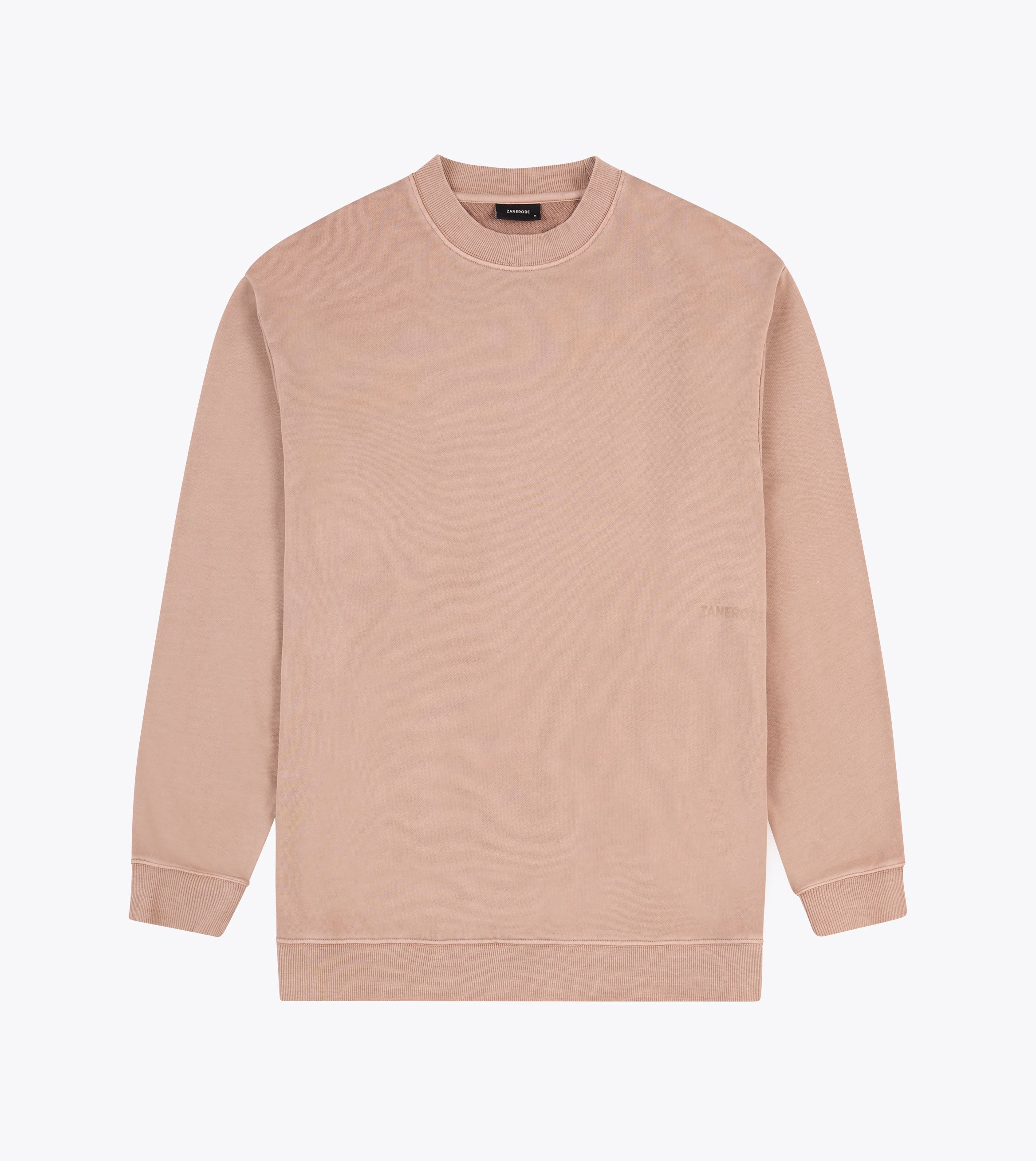 Orgo Crew Sweat GD Lt Rose