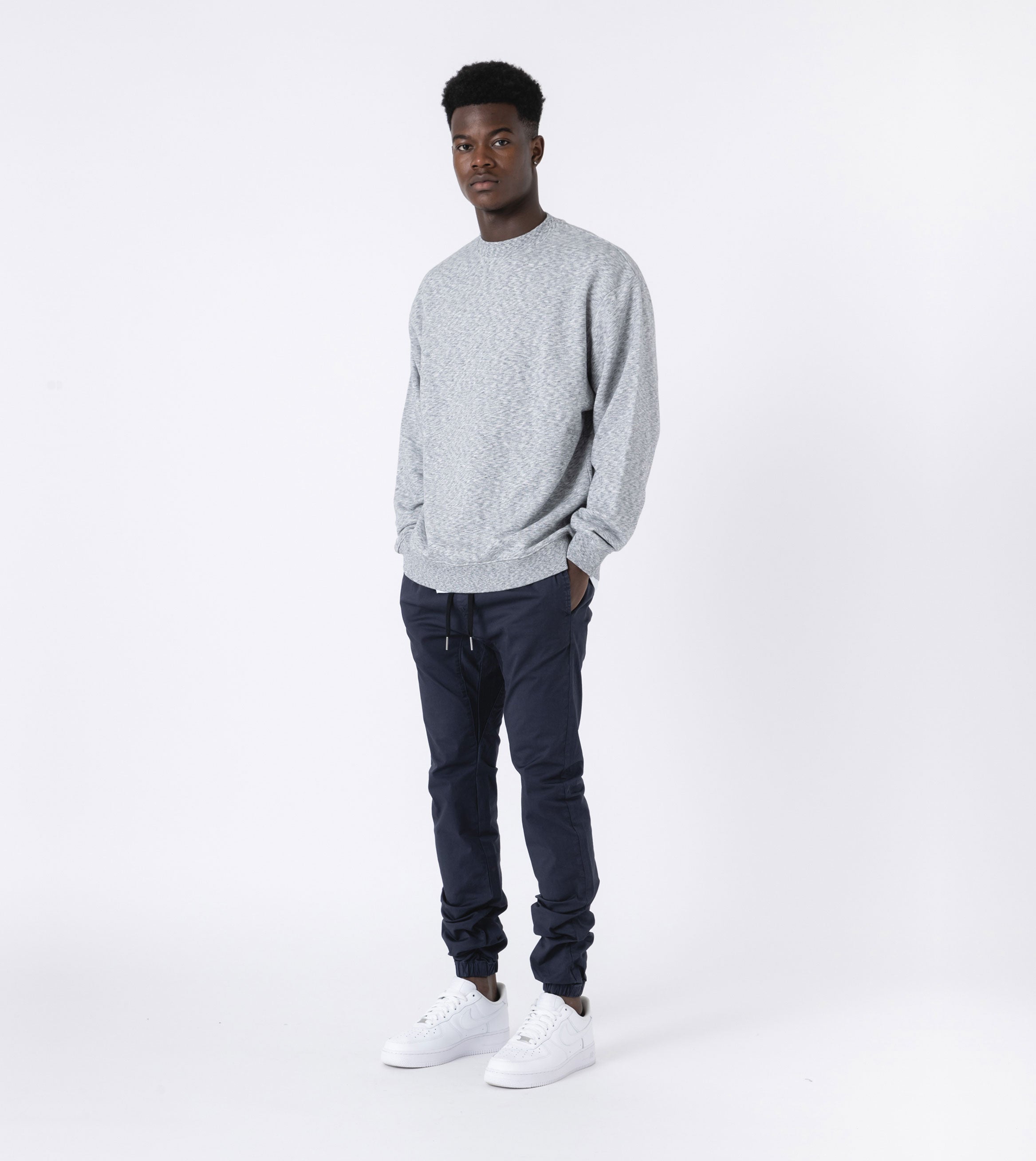 Orgo Crew Sweat White Noise